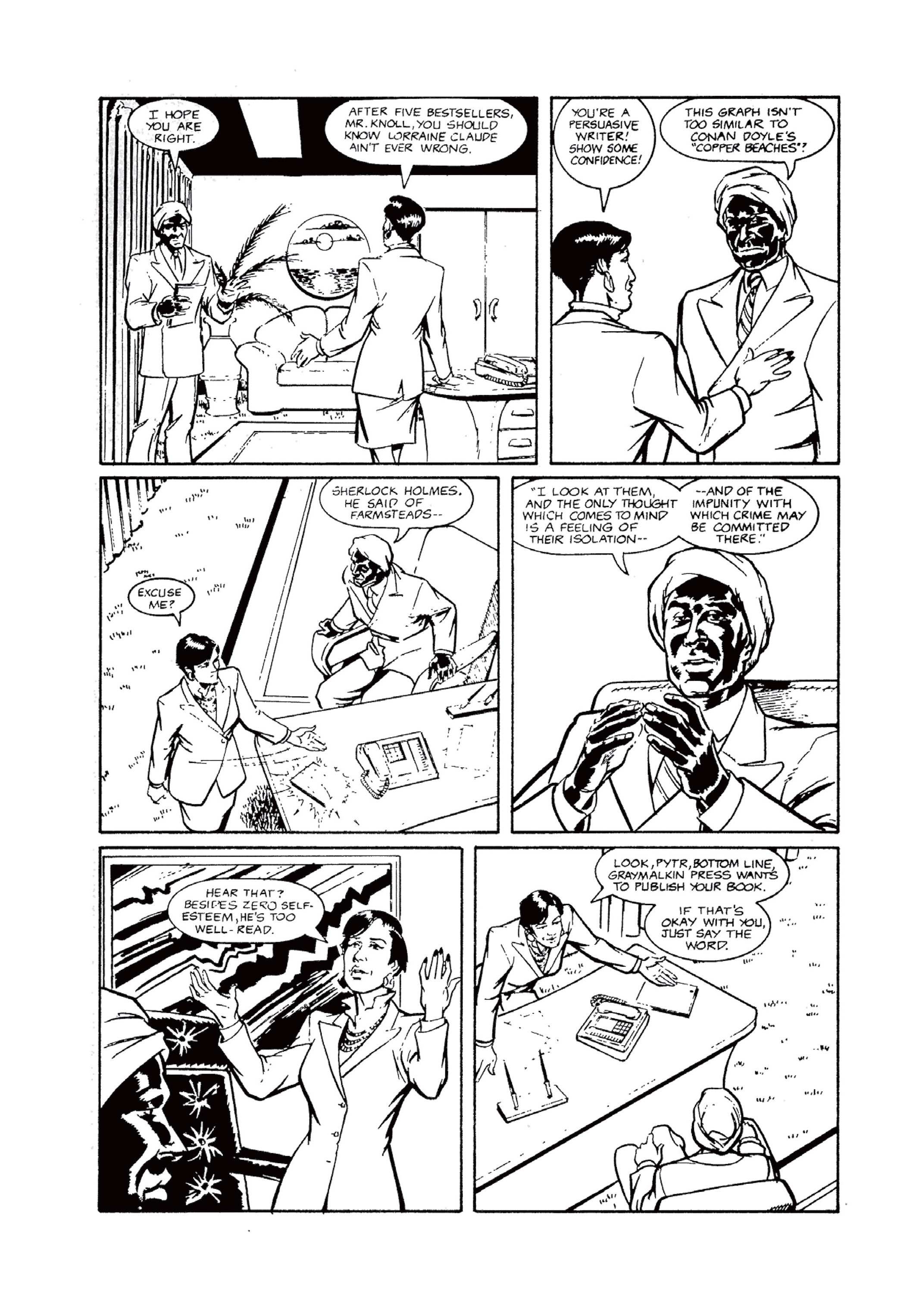 Read online Worlds of H.P. Lovecraft comic -  Issue # Issue The Picture in the House - 6