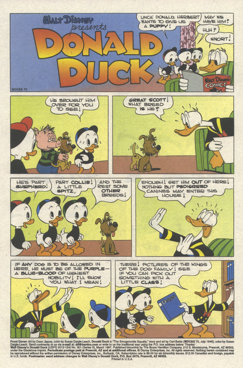 Read online Walt Disney's Donald Duck (1986) comic -  Issue #301 - 3