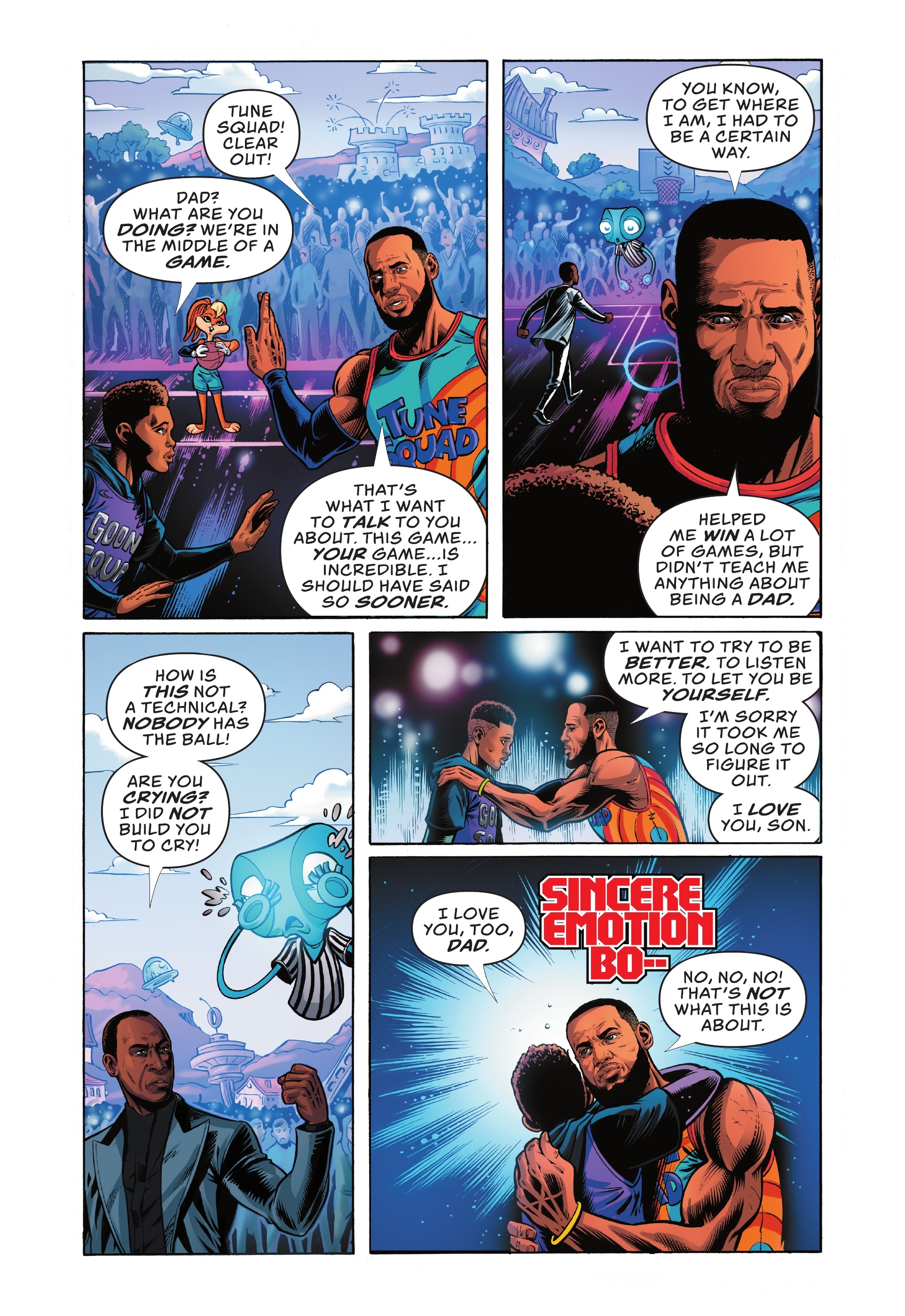 Read online Space Jam: A New Legacy comic -  Issue # TPB - 118