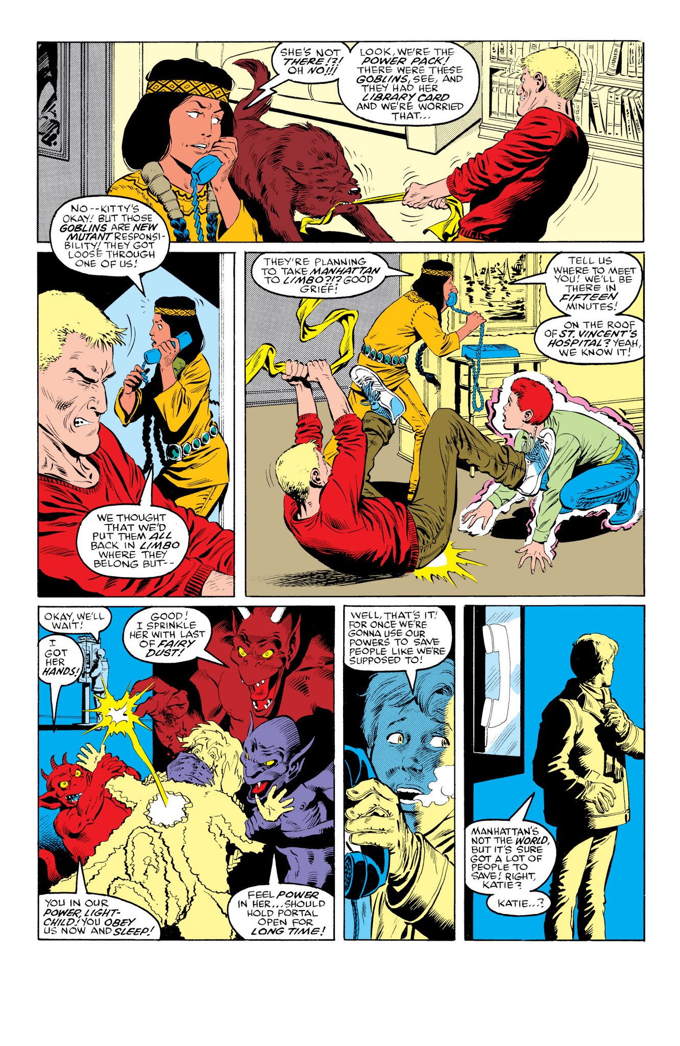 Read online Power Pack Classic comic -  Issue # TPB 3 (Part 1) - 79