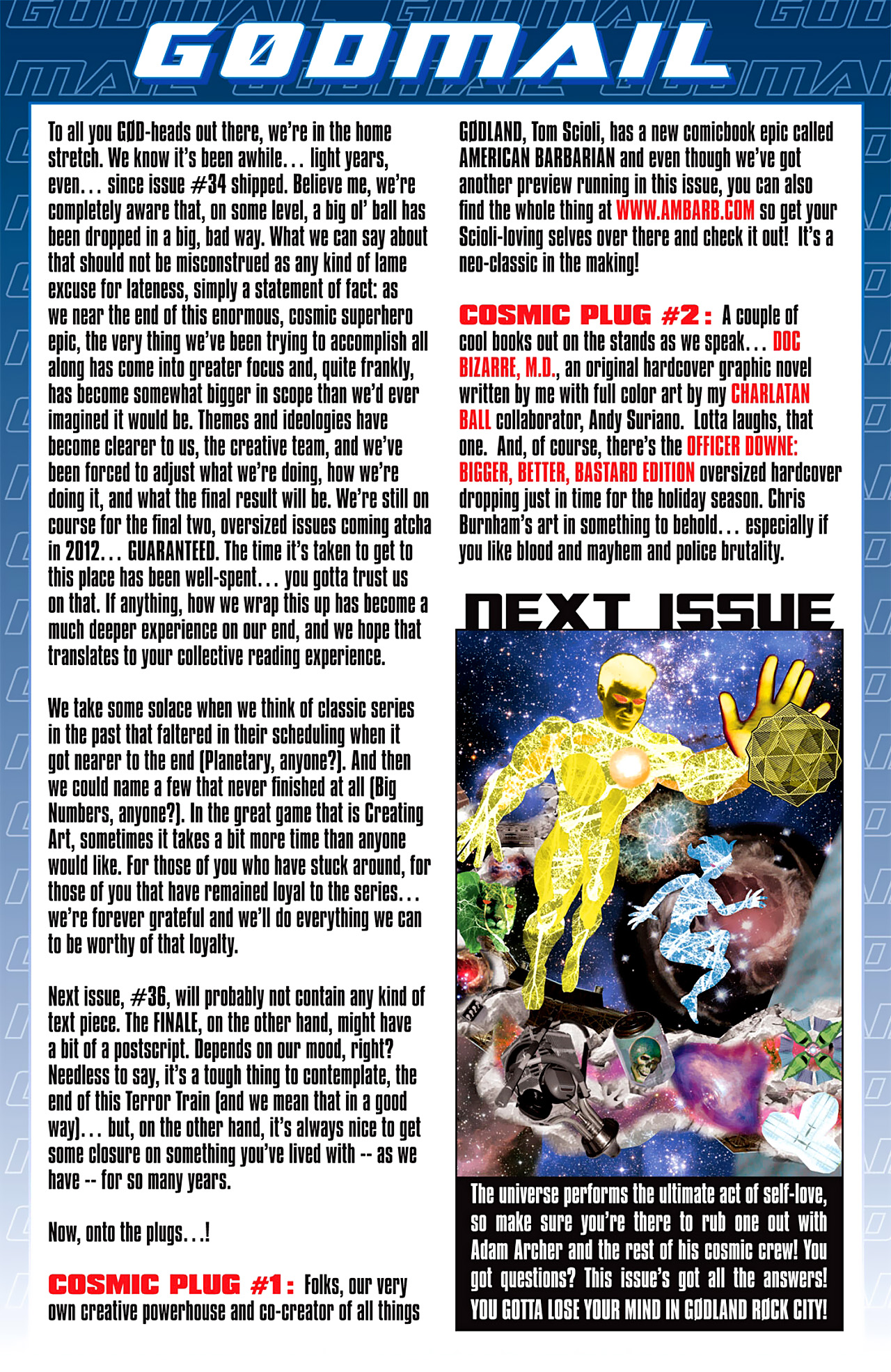 Read online Gødland comic -  Issue #35 - 27