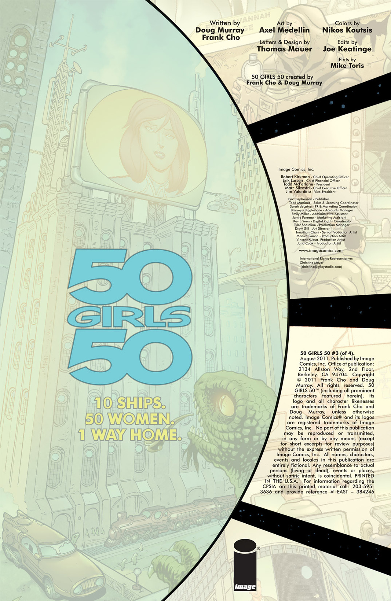 Read online 50 Girls 50 comic -  Issue #3 - 2