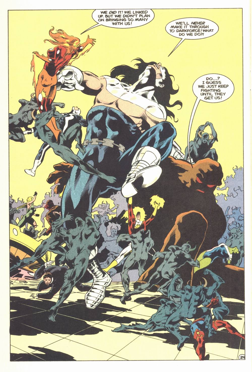 Read online Justice Machine featuring The Elementals comic -  Issue #3 - 25