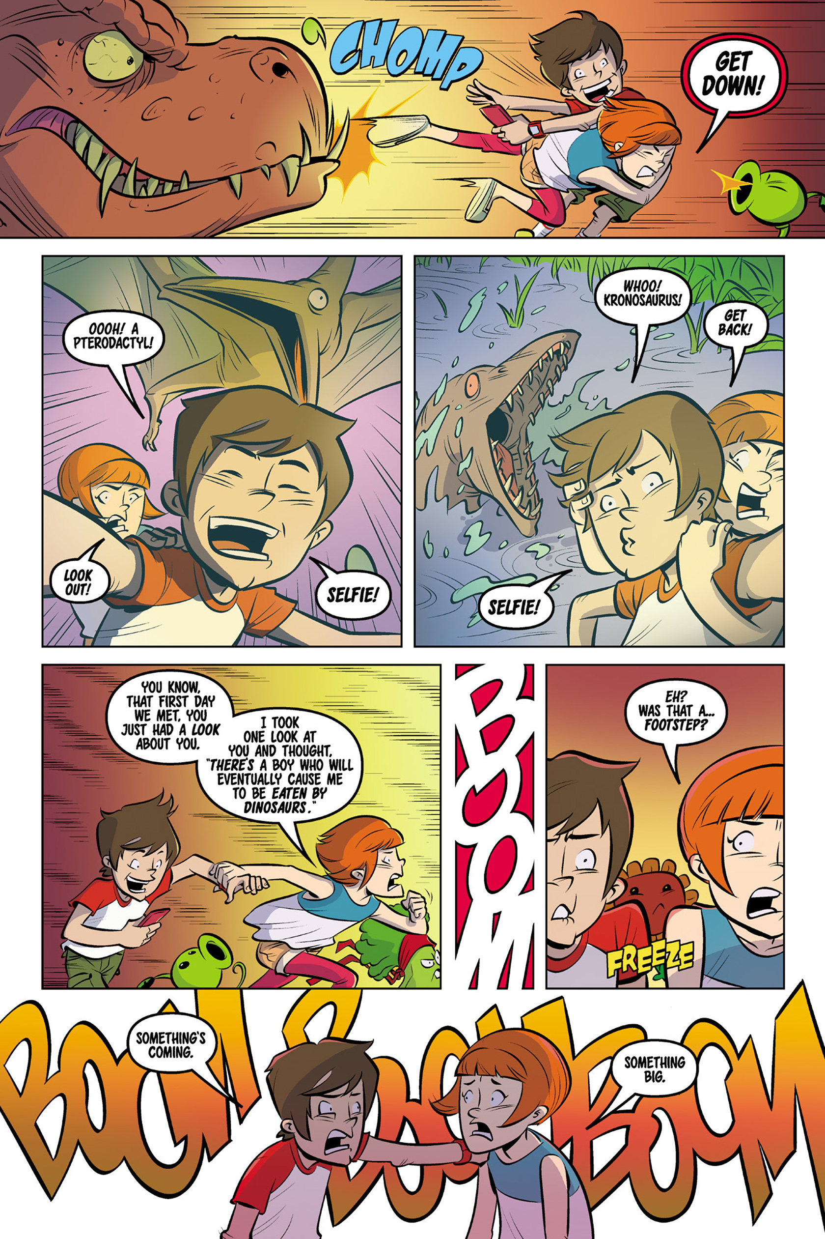 Read online Plants vs. Zombies: Timepocalypse comic -  Issue #3 - 5