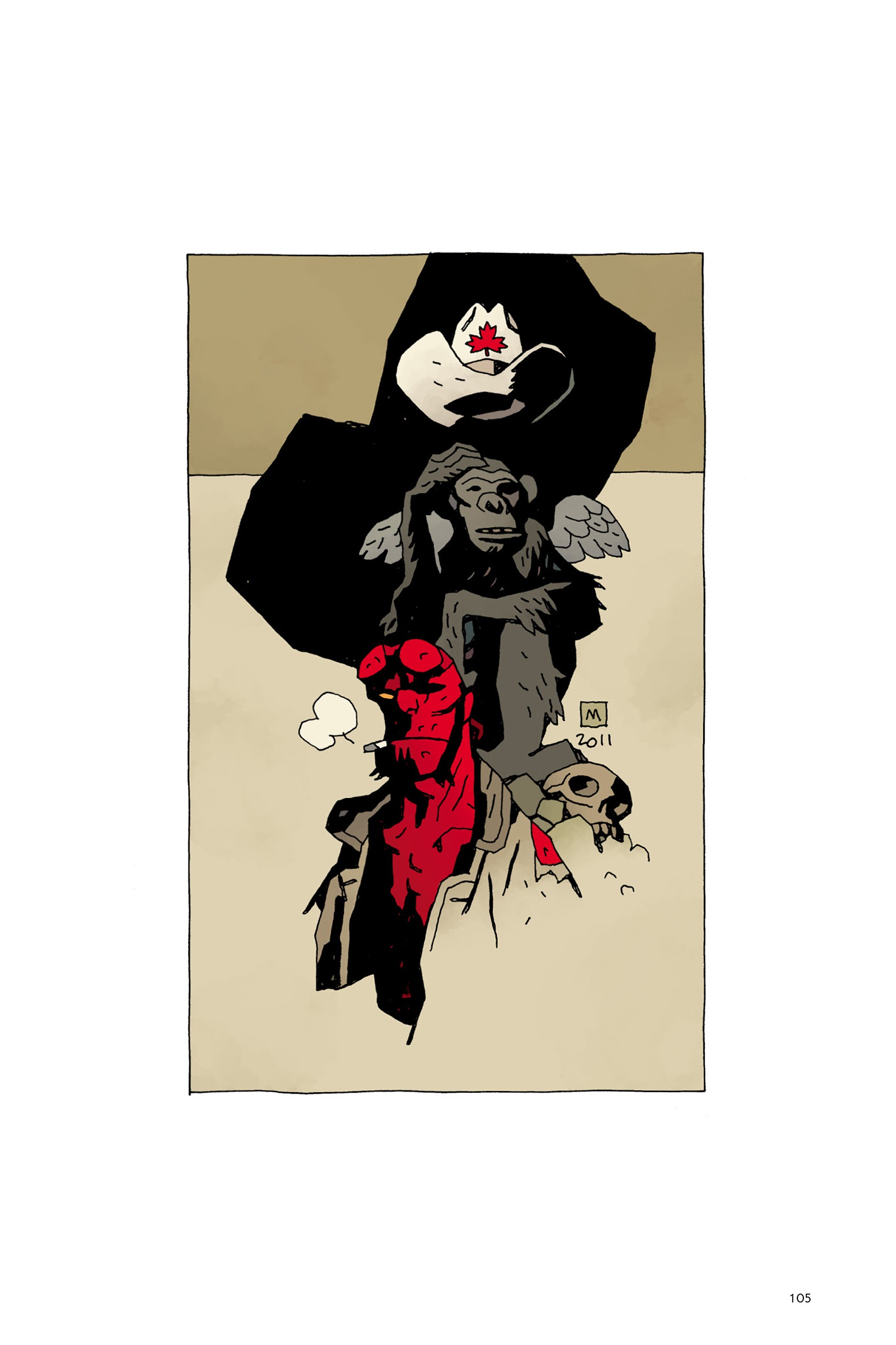 Read online Hellboy: The First 20 Years comic -  Issue # TPB - 105