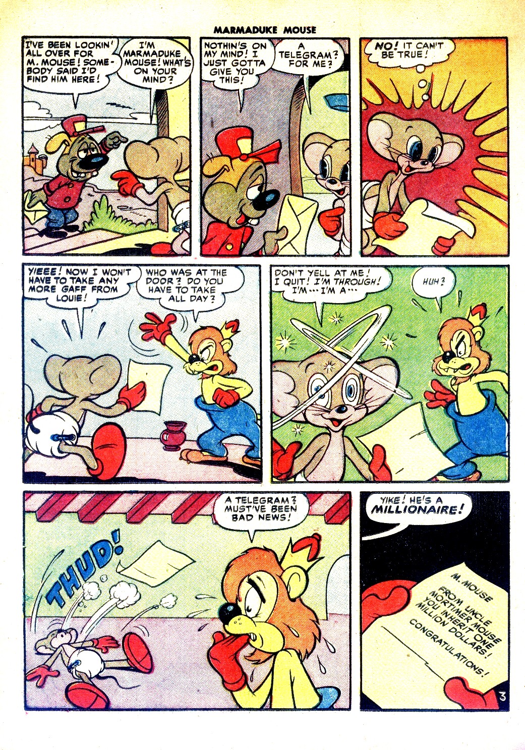 Read online Marmaduke Mouse comic -  Issue #31 - 18