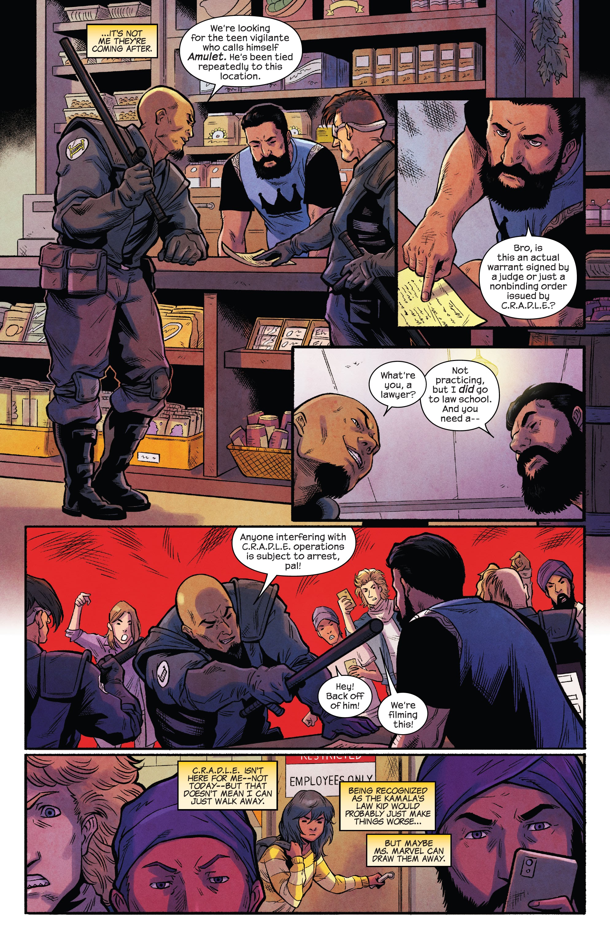 Read online Magnificent Ms. Marvel comic -  Issue #16 - 10