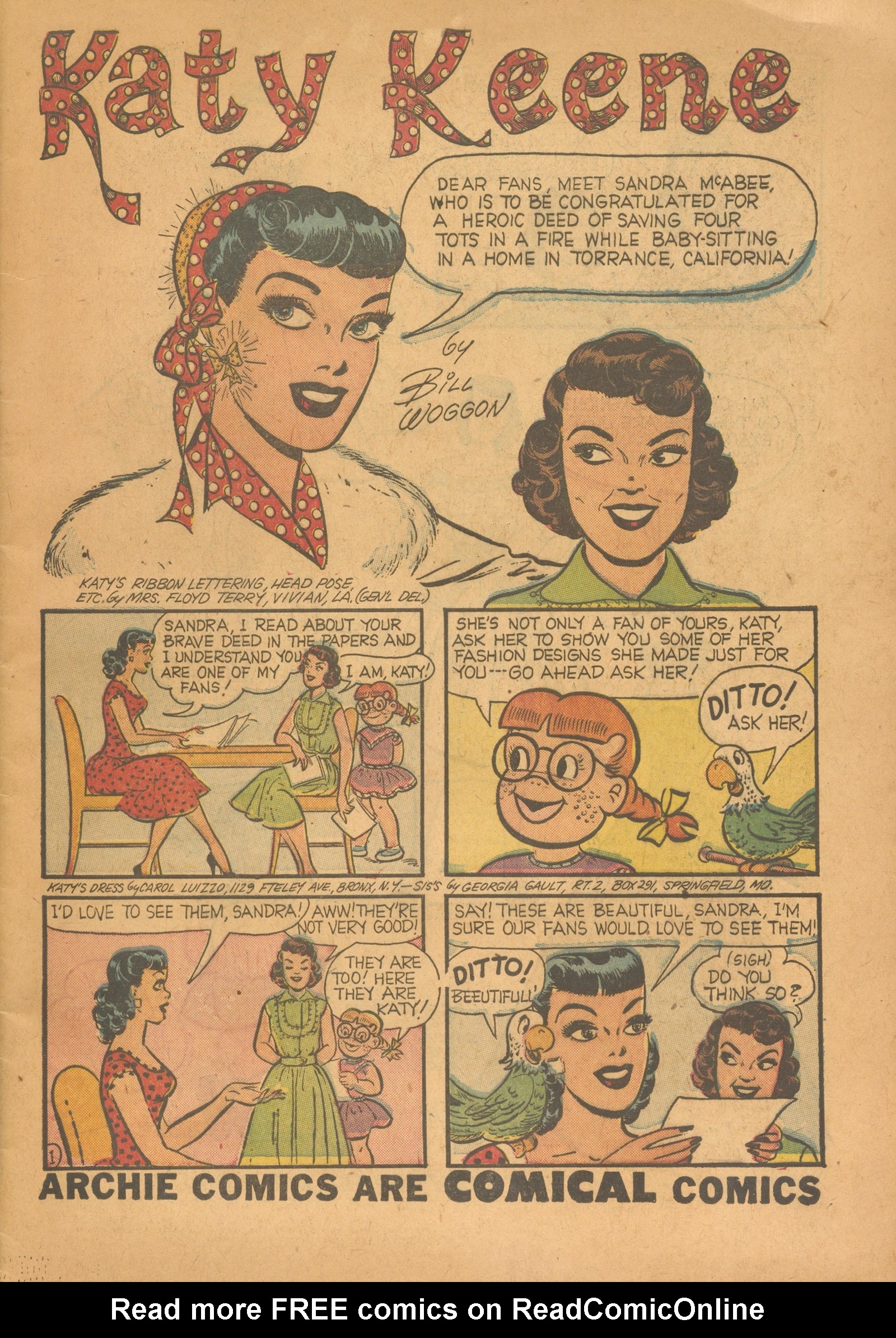 Read online Katy Keene Fashion Book comic -  Issue #15 - 3