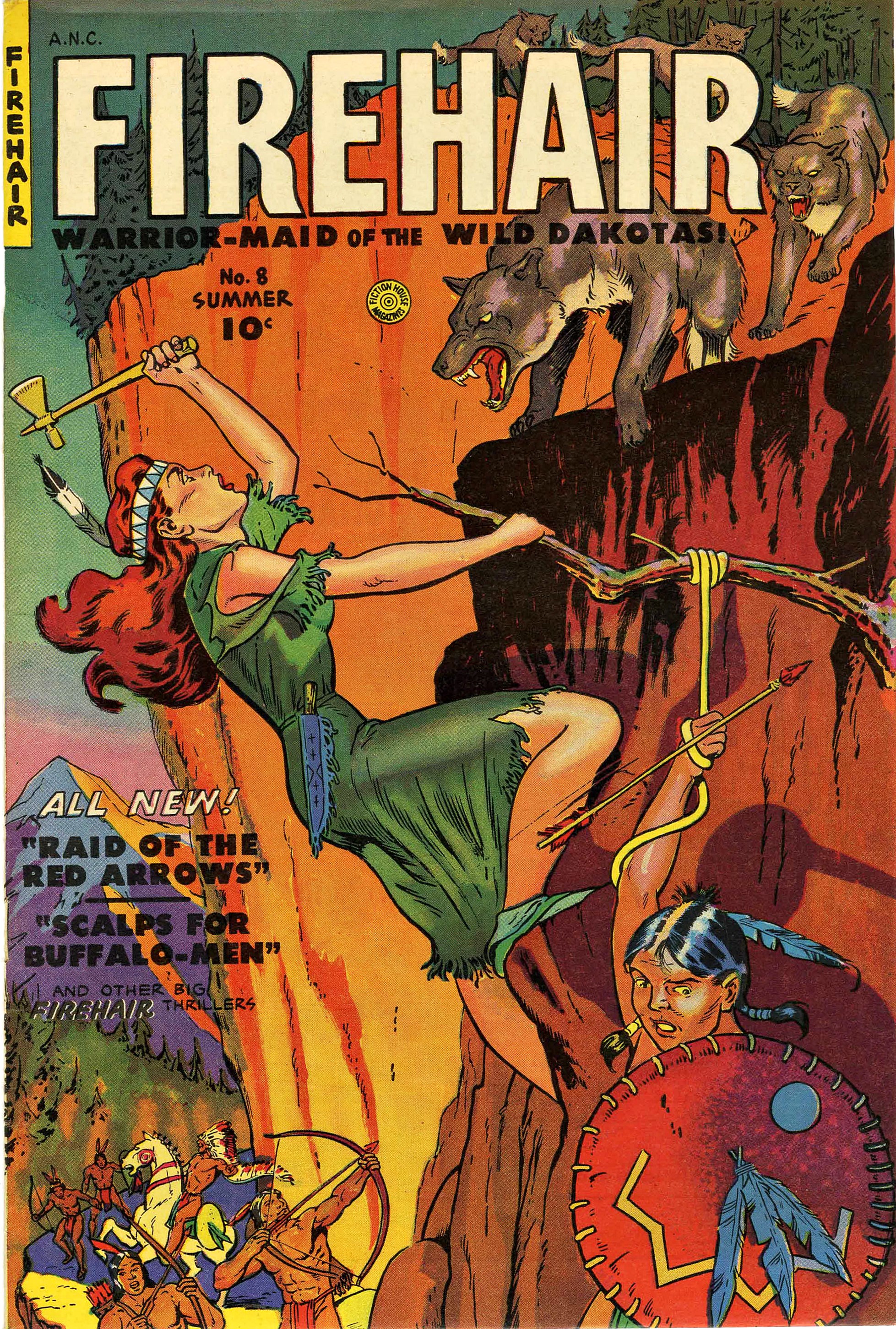 Read online Firehair (1951) comic -  Issue #8 - 1