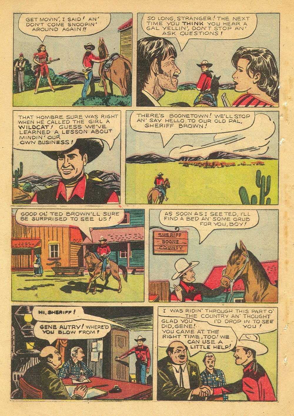 Read online Four Color Comics comic -  Issue #75 - 4