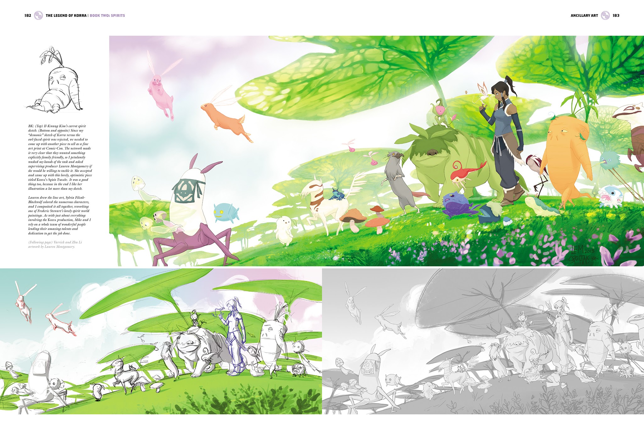 Read online The Legend of Korra: The Art of the Animated Series comic -  Issue # TPB 2 - 167