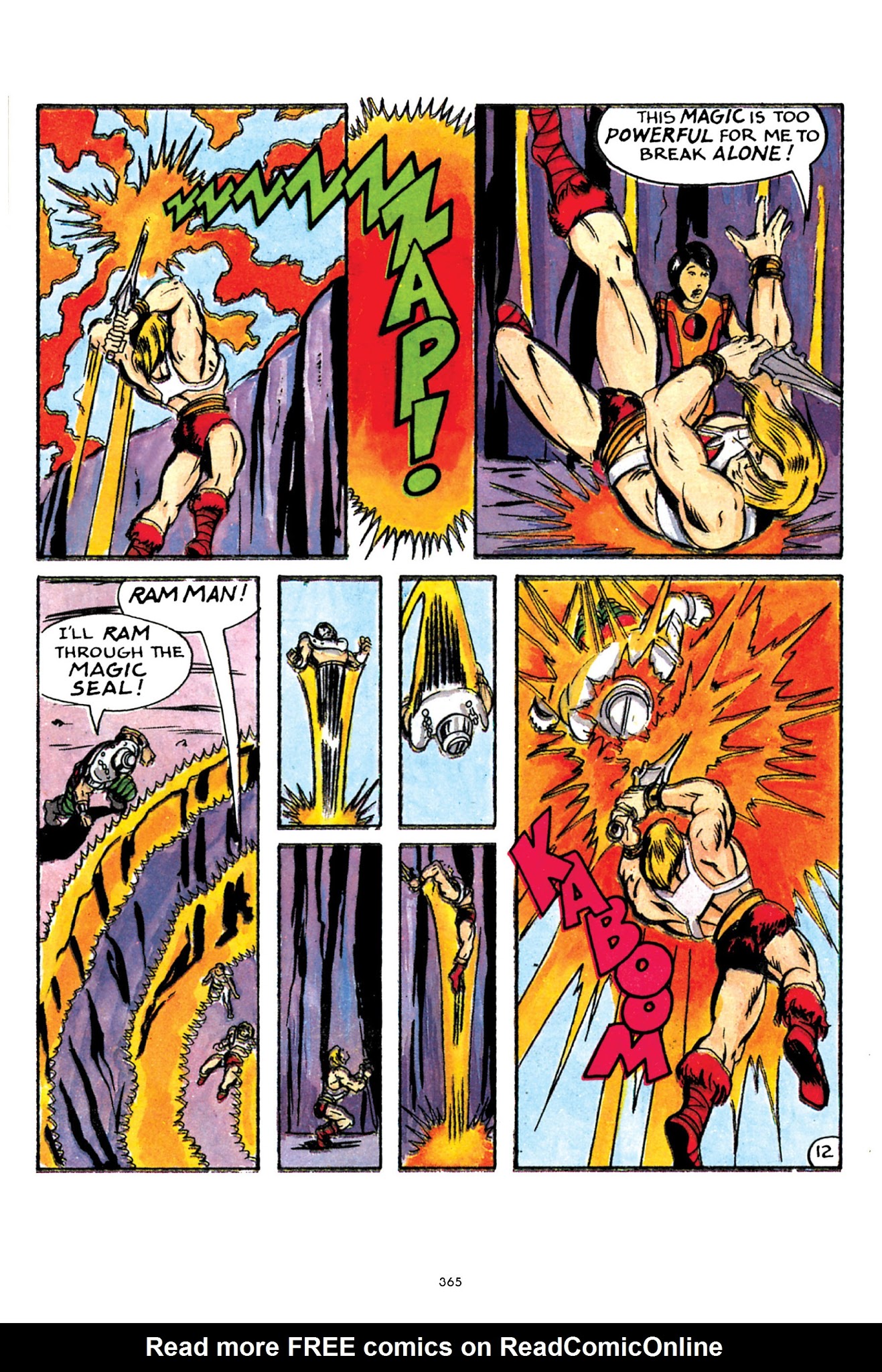 Read online He-Man and the Masters of the Universe Minicomic Collection comic -  Issue # TPB 1 - 358