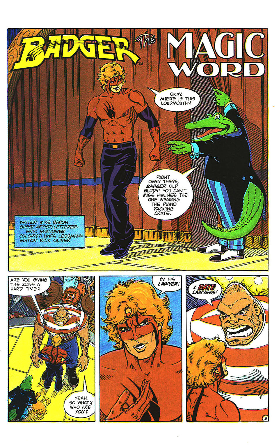 Read online The Badger comic -  Issue #29 - 6