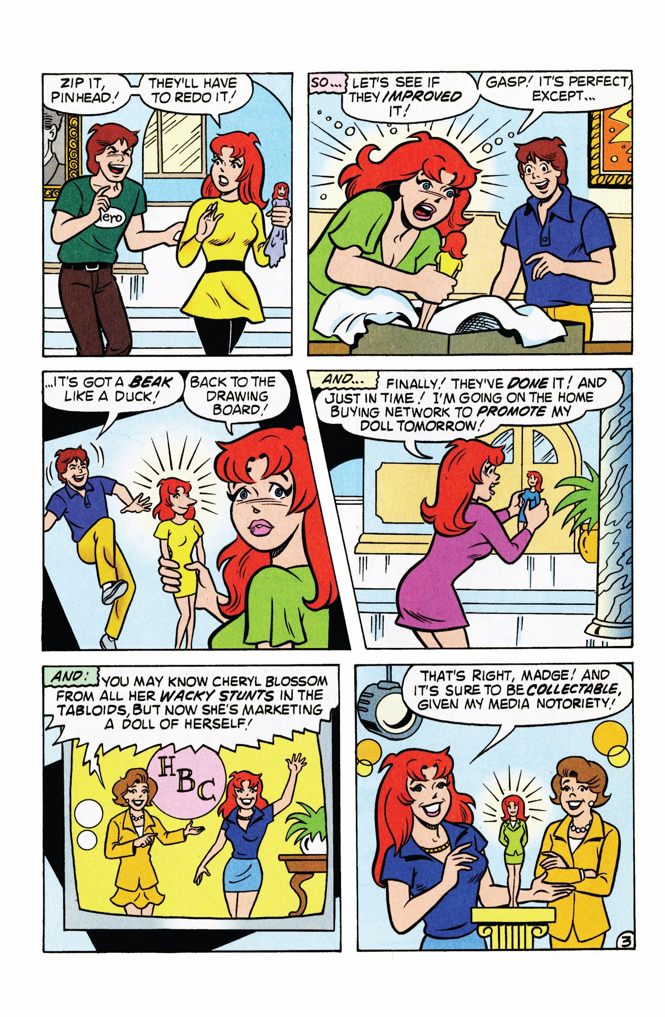 Read online Cheryl Blossom comic -  Issue #7 - 17