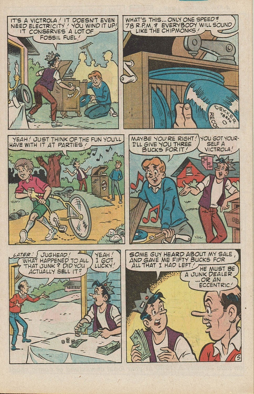 Read online Jughead (1987) comic -  Issue #16 - 17