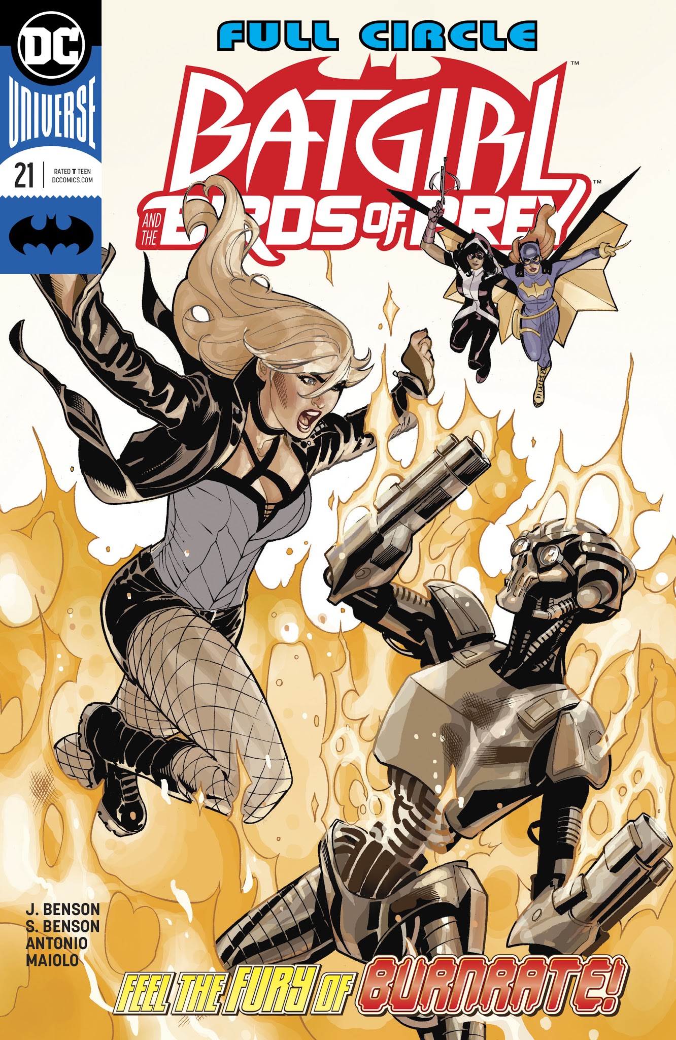 Read online Batgirl and the Birds of Prey comic -  Issue #21 - 1