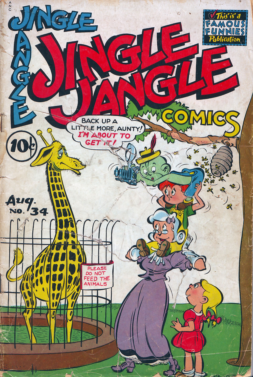 Jingle Jangle Comics 34 Page 1