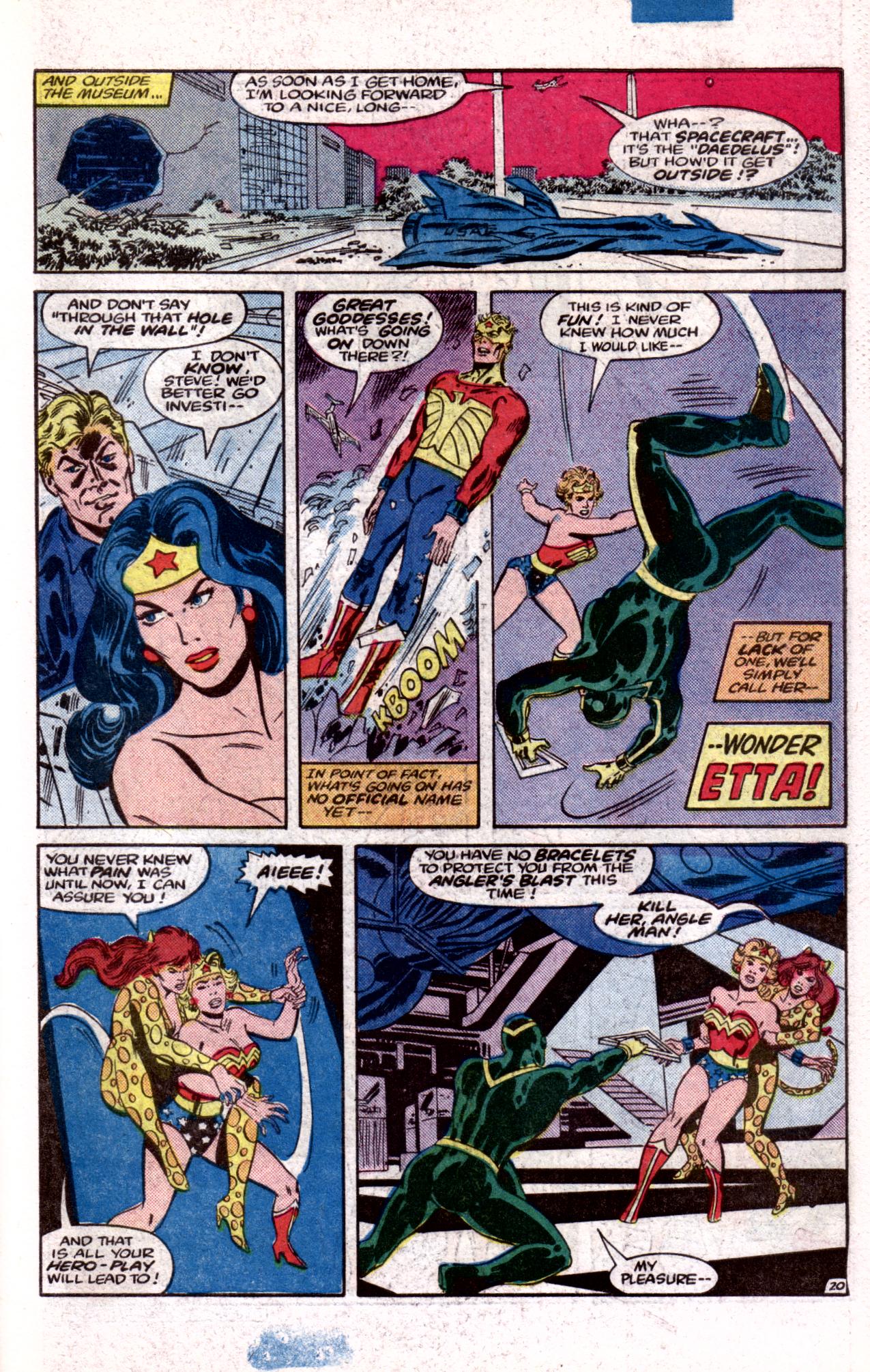 Read online Wonder Woman (1942) comic -  Issue #323 - 21
