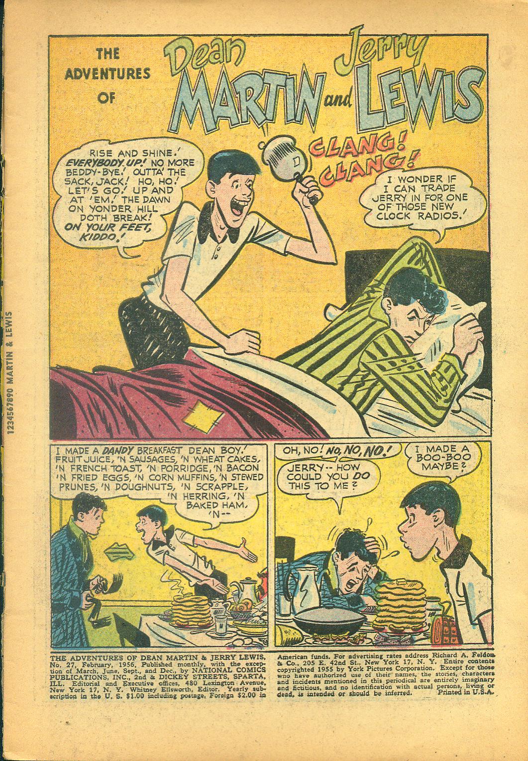 The Adventures of Dean Martin and Jerry Lewis issue 27 - Page 3