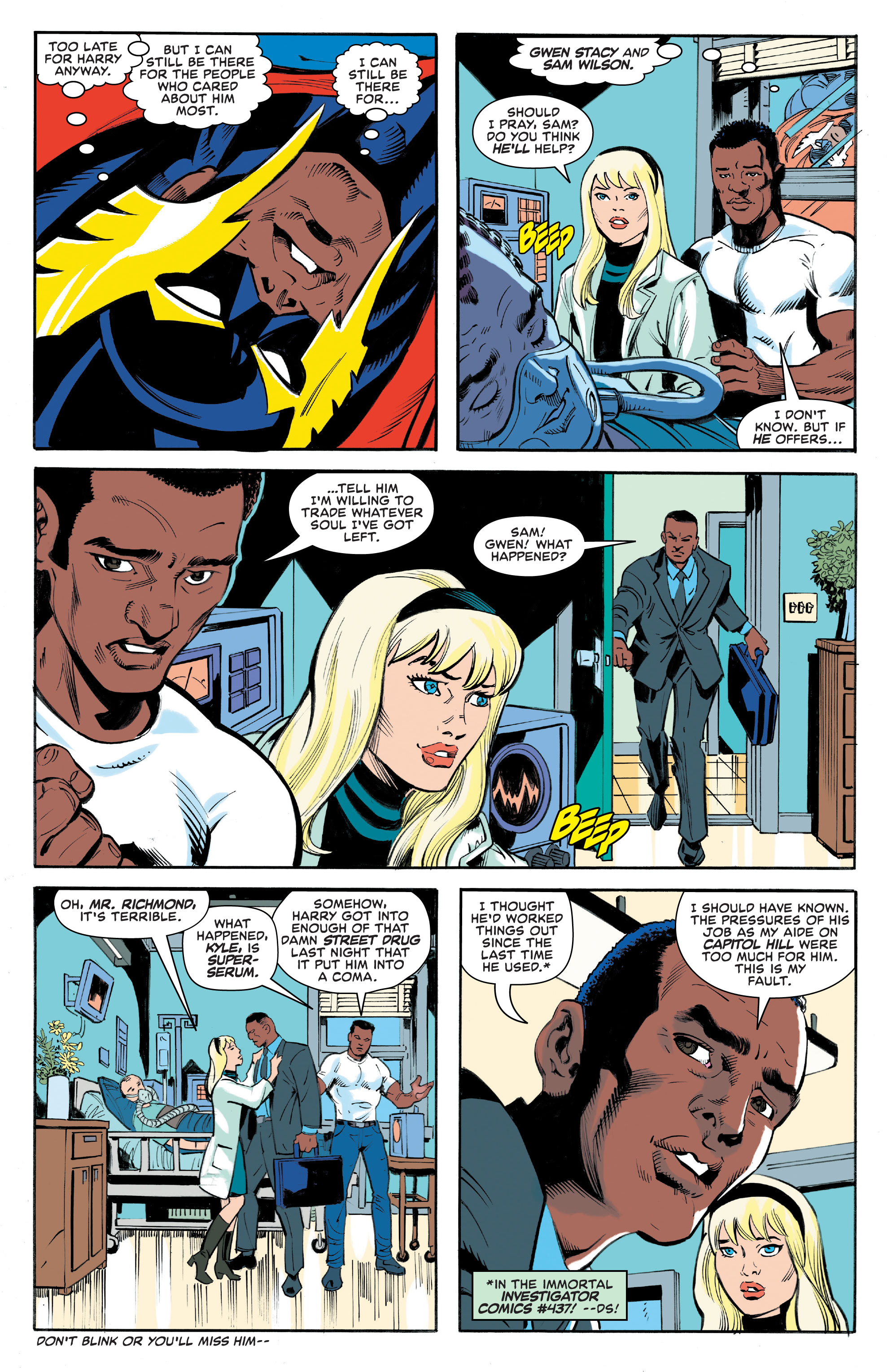 Read online Heroes Reborn: One-Shots comic -  Issue # Marvel Double Action - 3
