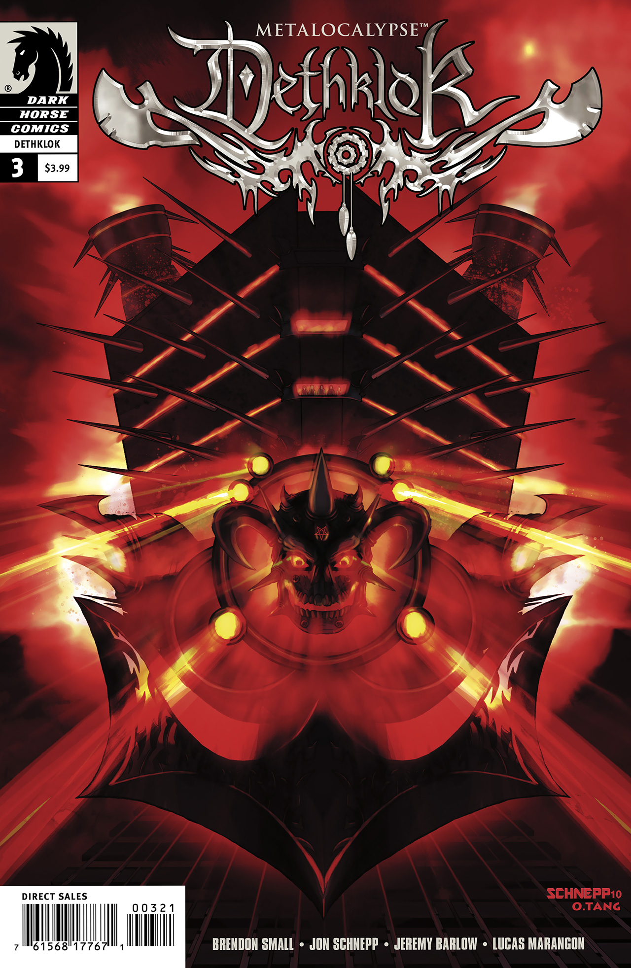 Read online Dethklok comic -  Issue #3 - 2