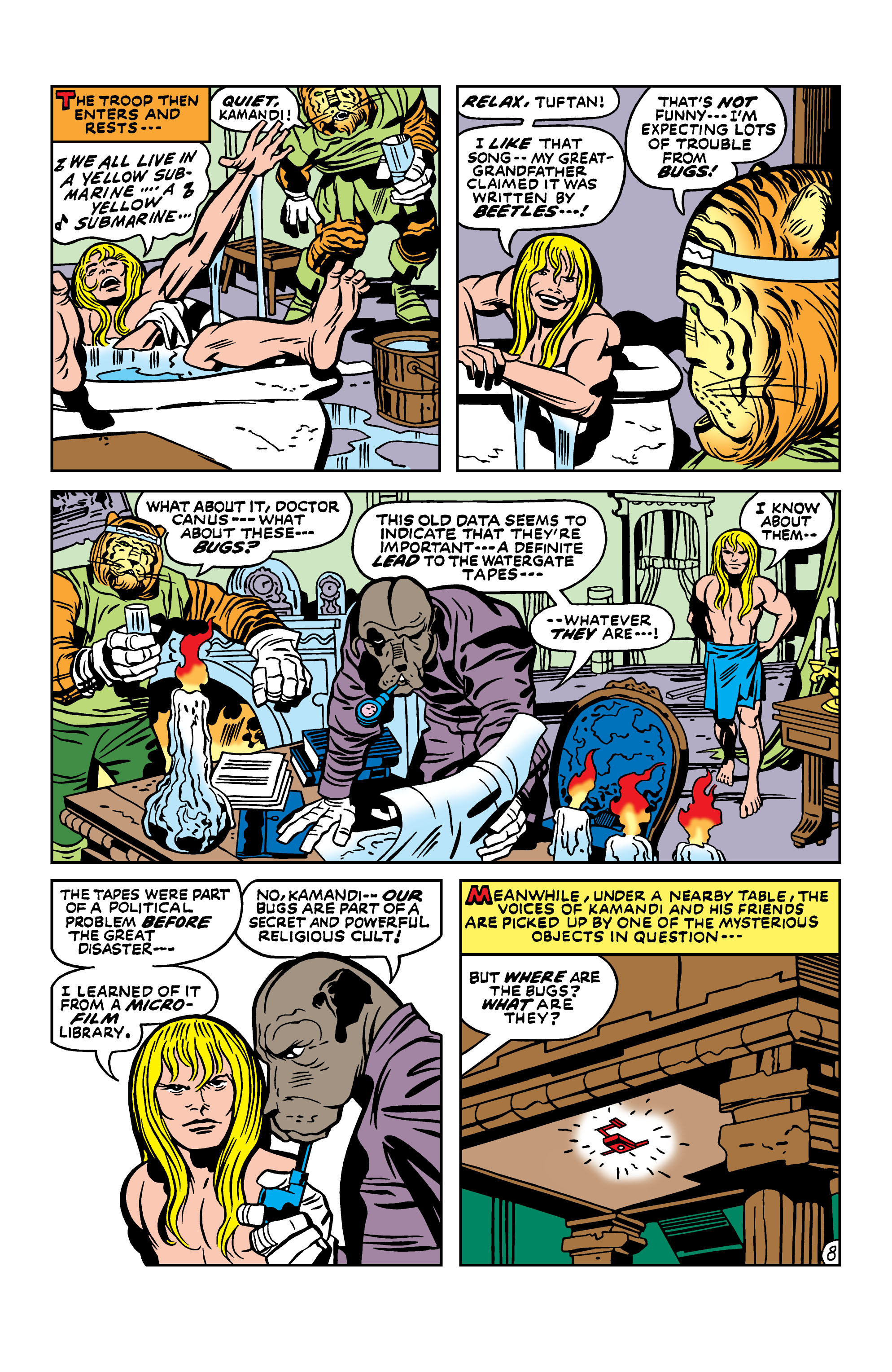 Read online Kamandi, The Last Boy On Earth comic -  Issue #15 - 8