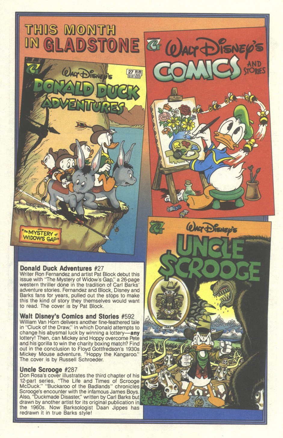 Read online Walt Disney's Donald Duck Adventures (1987) comic -  Issue #27 - 32