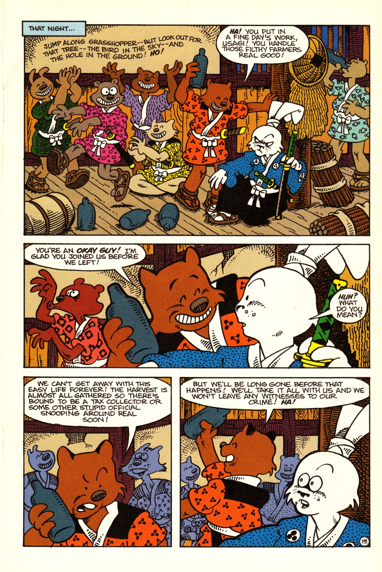 Read online Usagi Yojimbo (1993) comic -  Issue #9 - 17