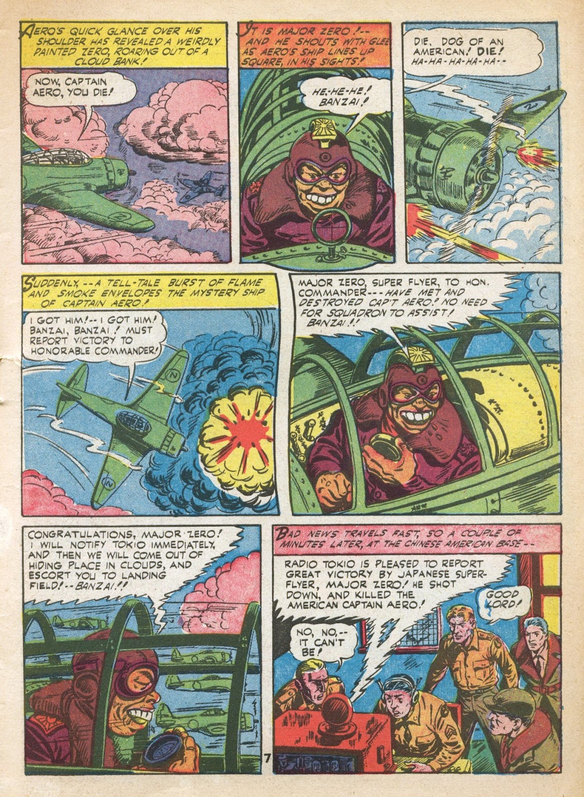 Captain Aero Comics issue 15 - Page 9