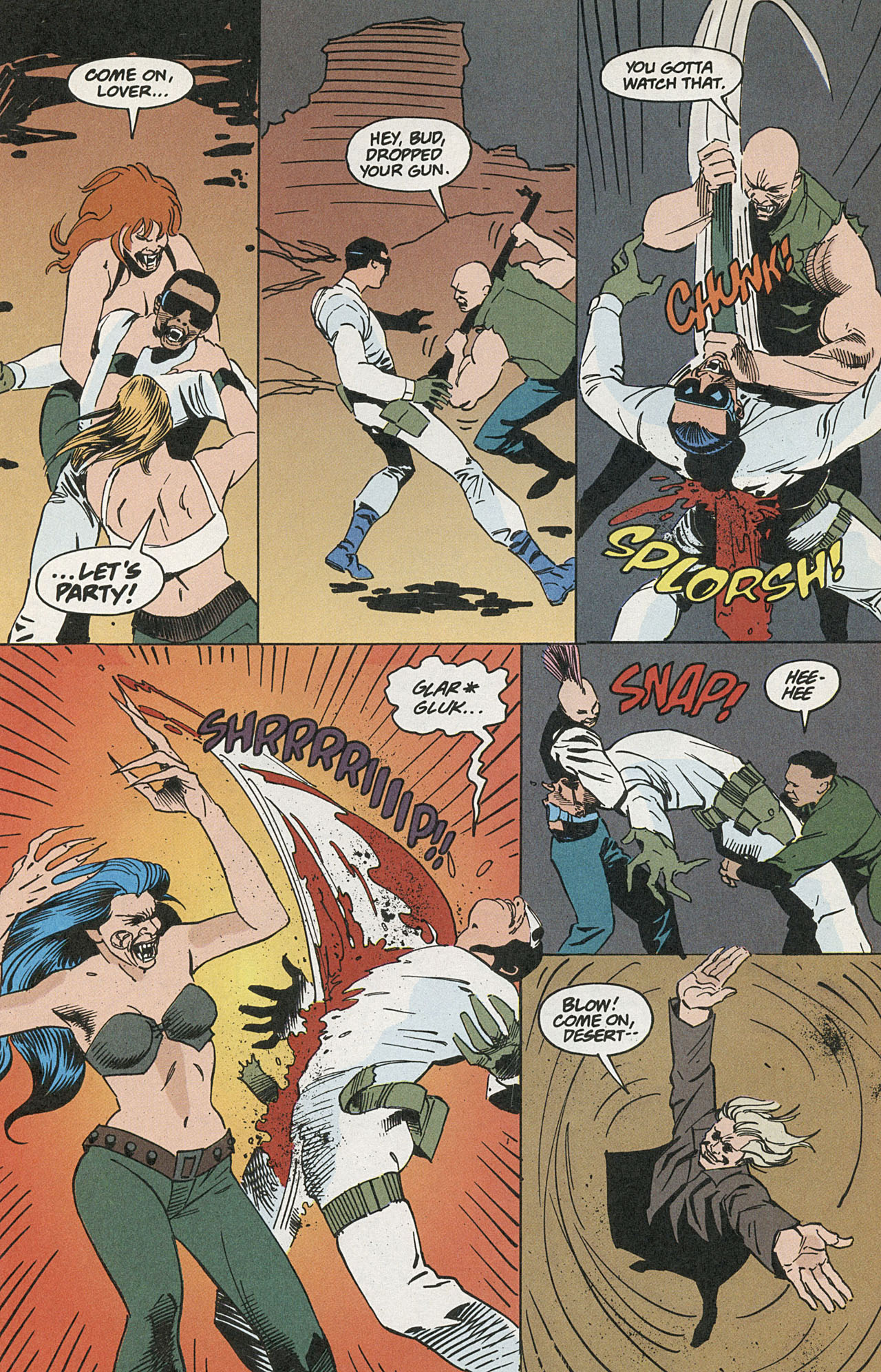 Read online Scarlett comic -  Issue #4 - 7