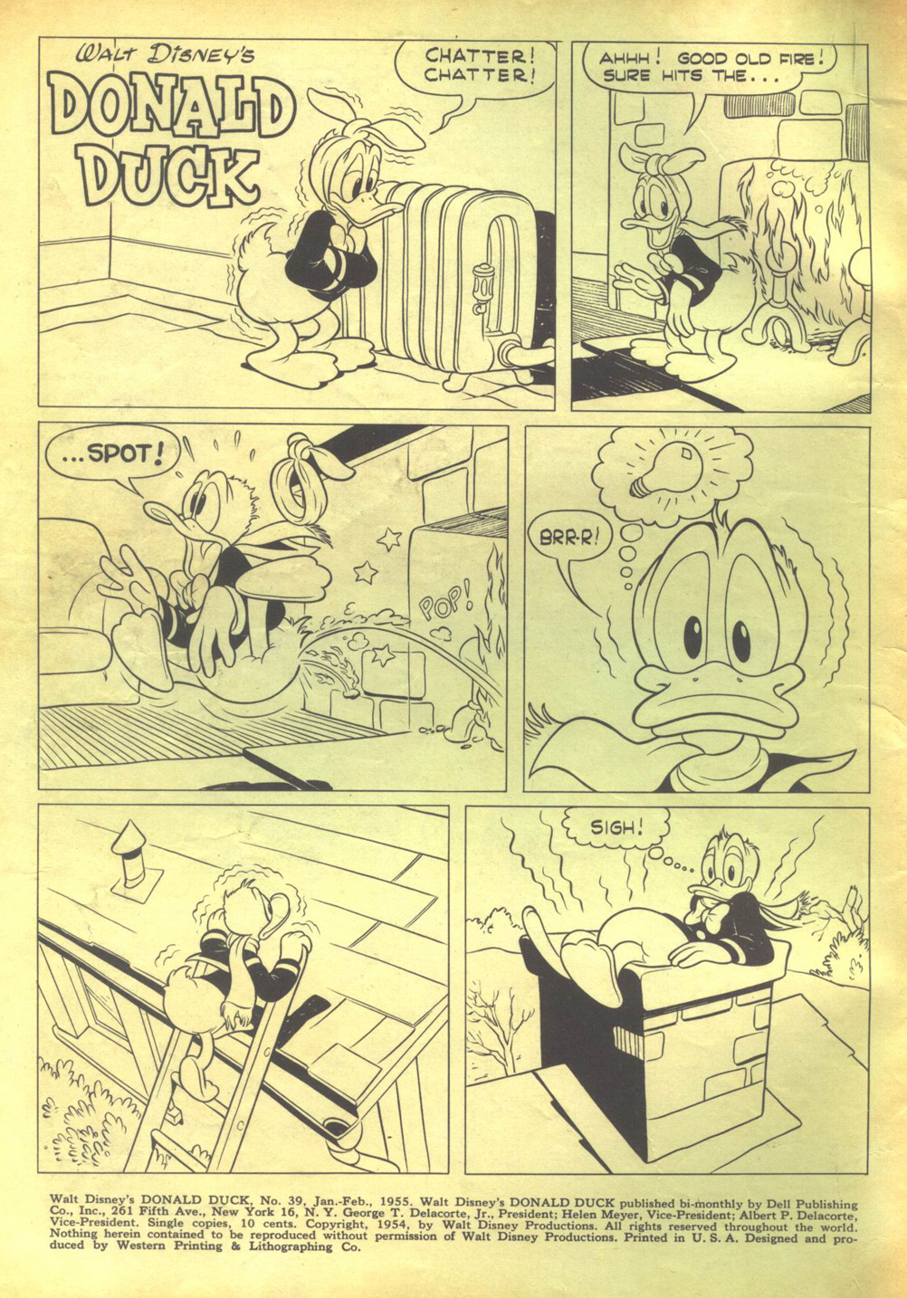 Read online Walt Disney's Donald Duck (1952) comic -  Issue #39 - 2