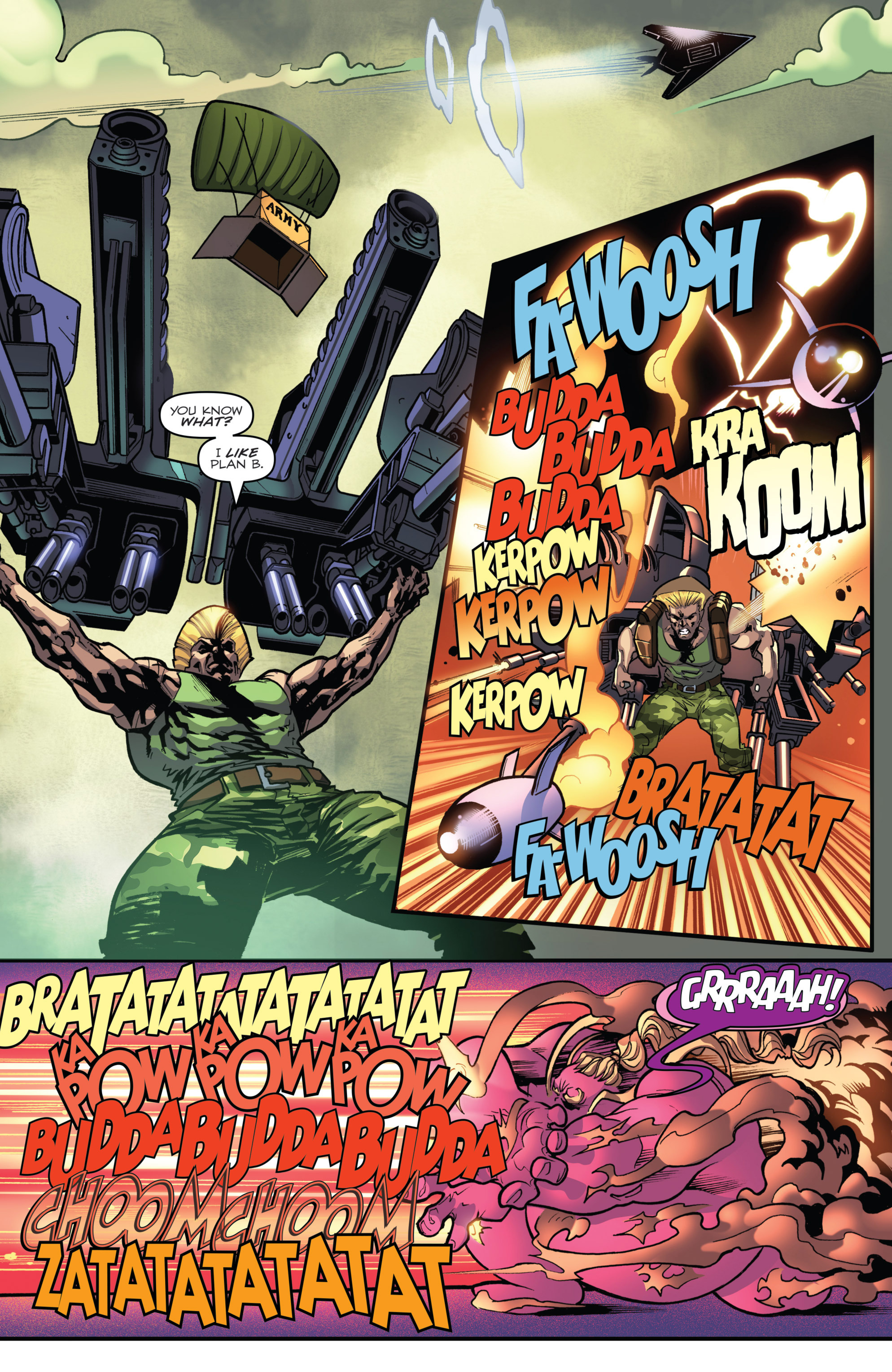 Read online Street Fighter X G.I. Joe comic -  Issue #5 - 21
