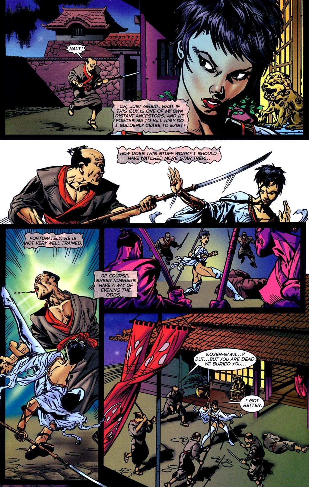 Read online Tomoe: Unforgettable Fire comic -  Issue # Full - 12