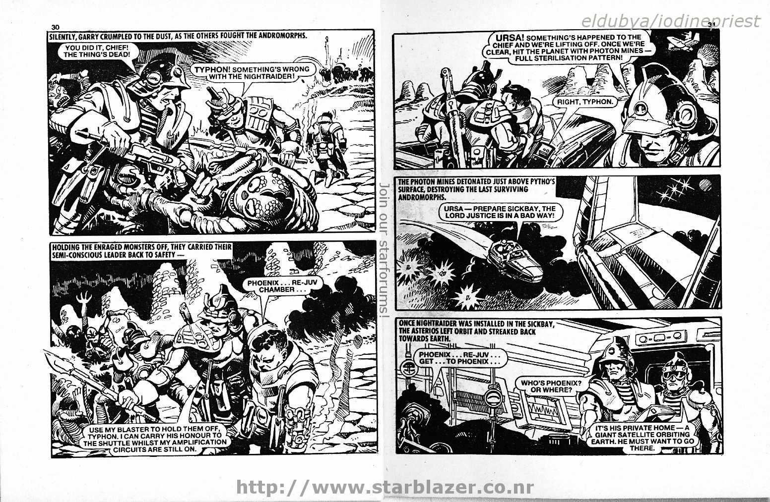 Read online Starblazer comic -  Issue #172 - 17