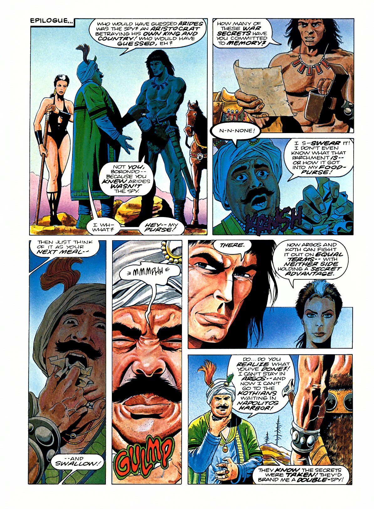 Read online Marvel Graphic Novel comic -  Issue #53 - Conan - The Skull of Set - 62