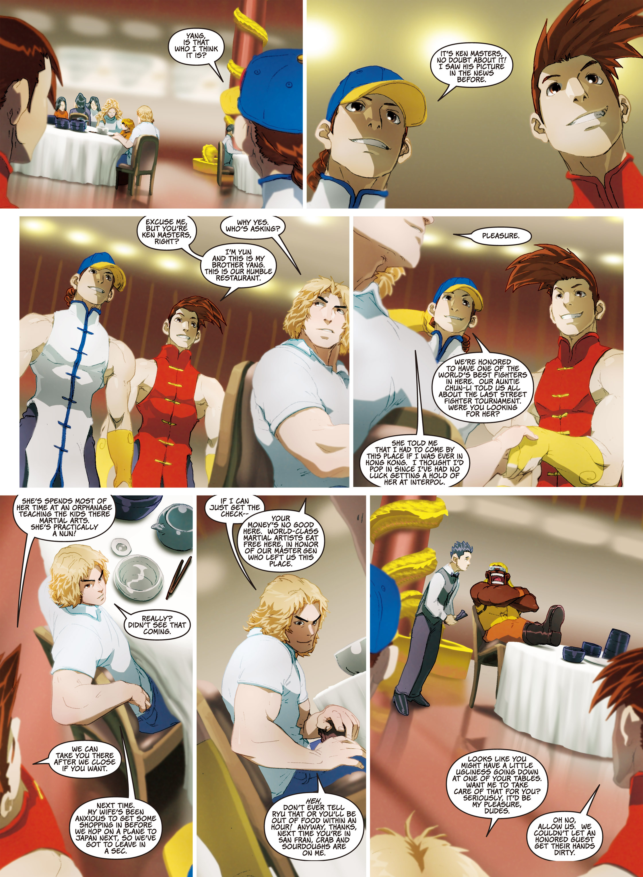 Read online Super Street Fighter comic -  Issue # Vol.1 - New Generations - 18