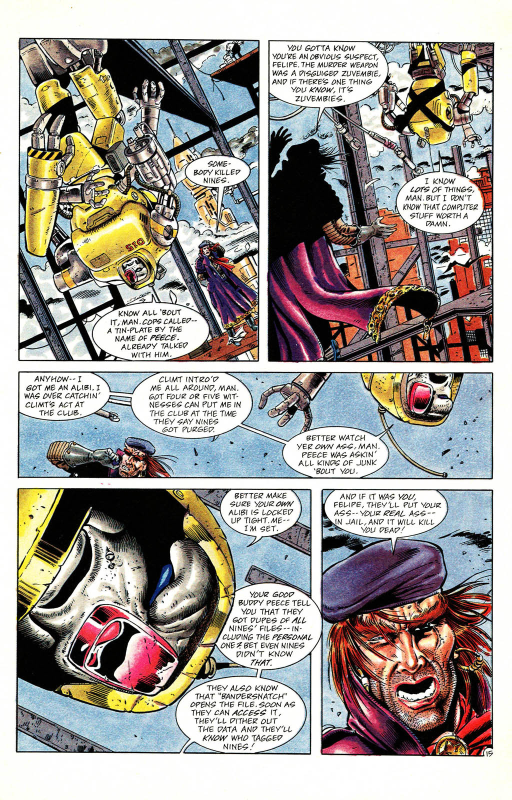 Read online Grimjack comic -  Issue #71 - 19