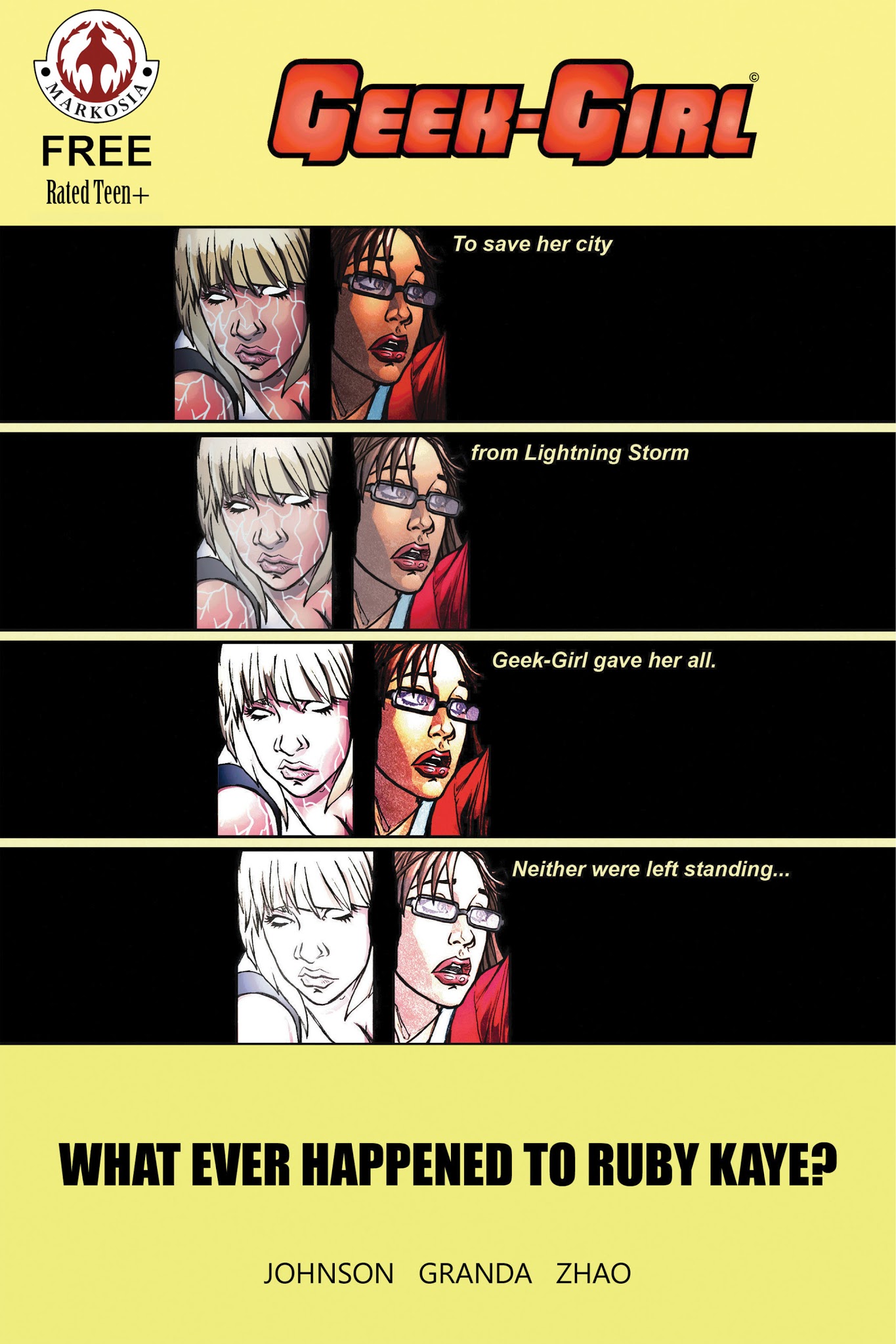 Read online Free Comic Book Day 2018 comic -  Issue # Geek-Girl - What Ever Happened to Ruby Kaye - 1