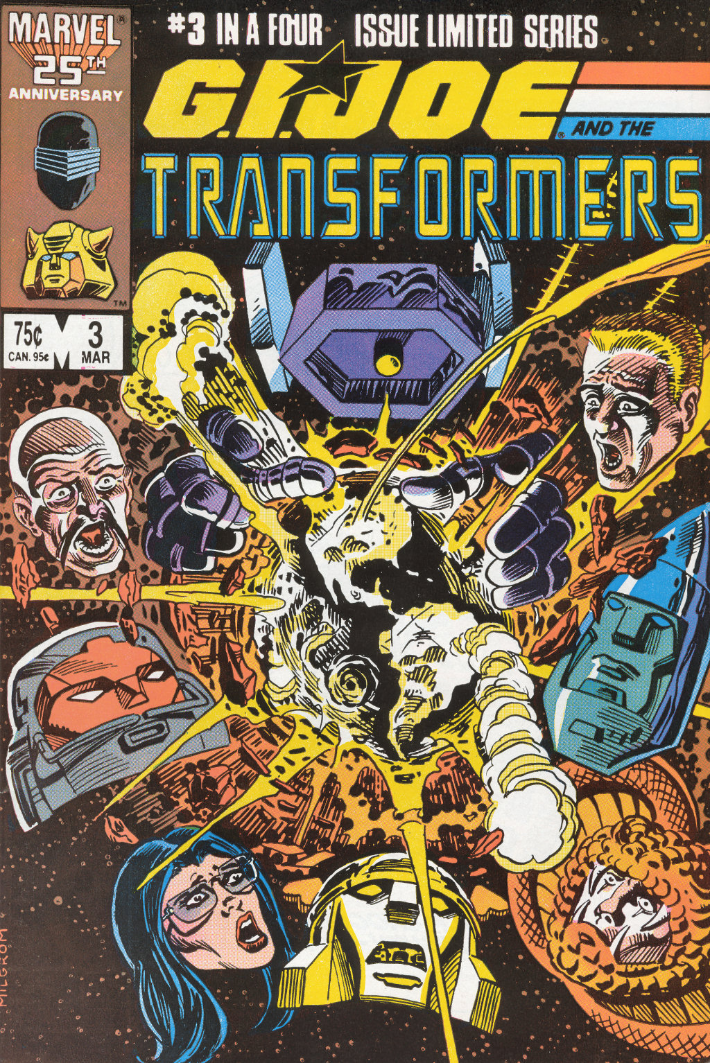 Read online G.I. Joe and The Transformers comic -  Issue #3 - 1