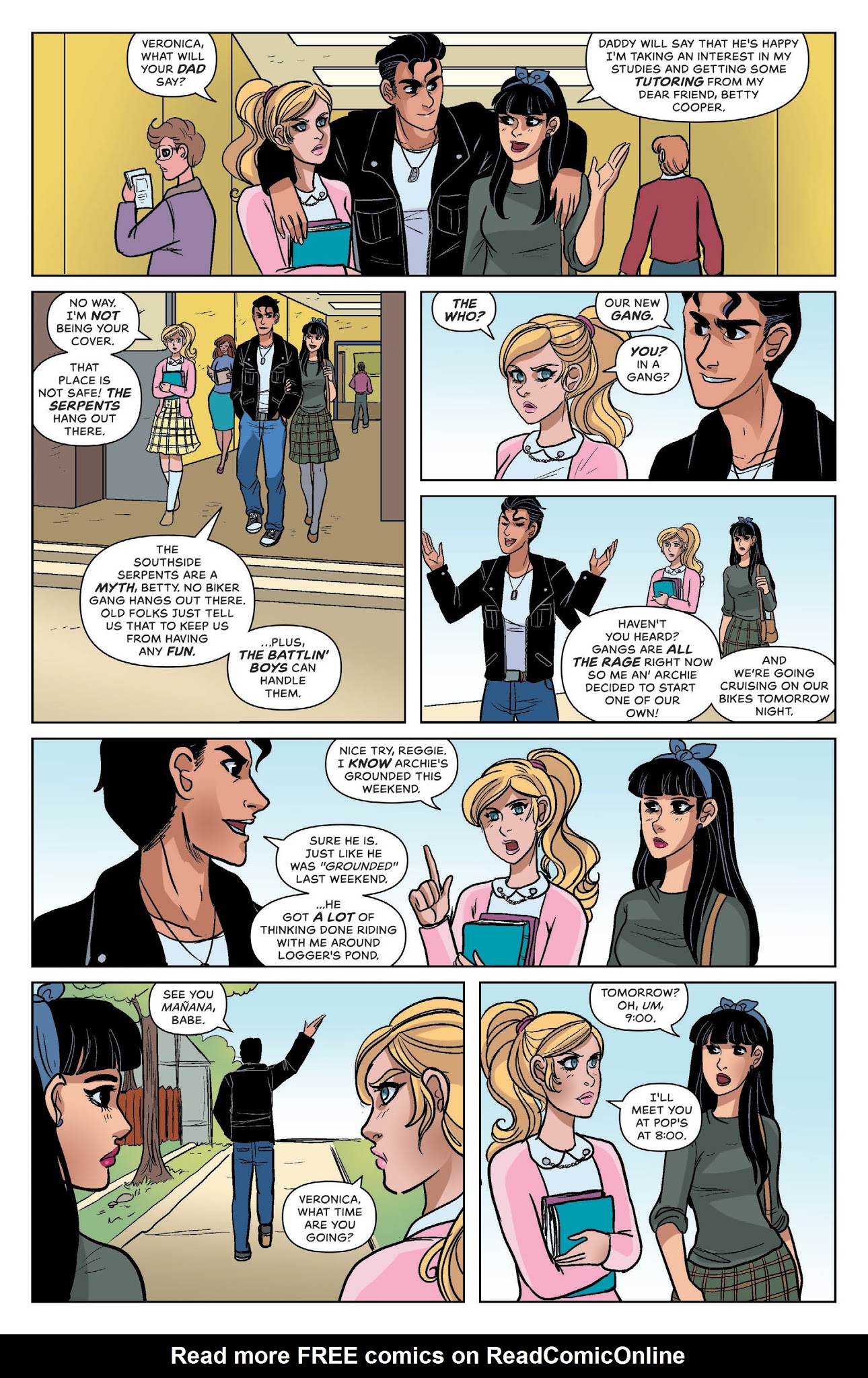Read online Betty & Veronica: Vixens comic -  Issue #1 - 8