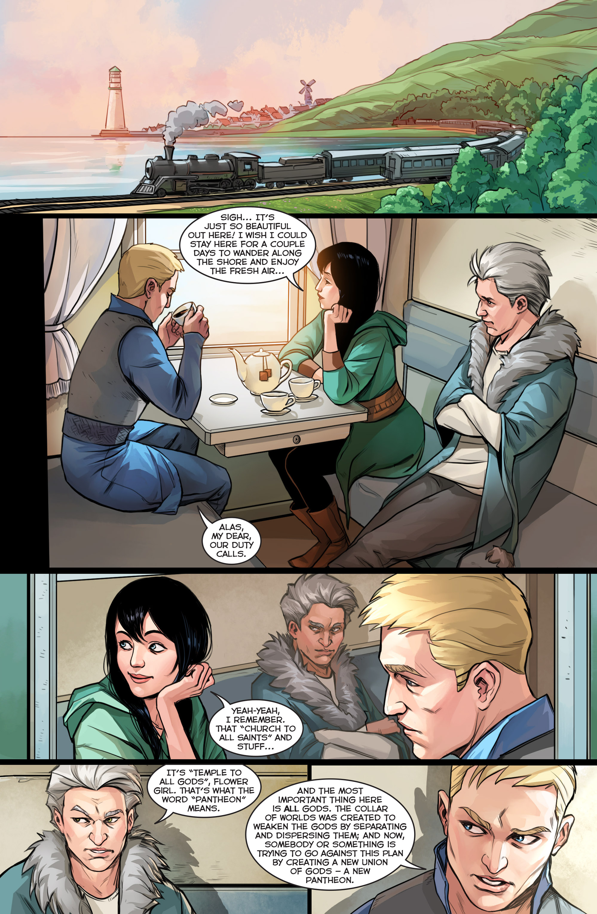 Read online Realmwalkers comic -  Issue #4 - 10