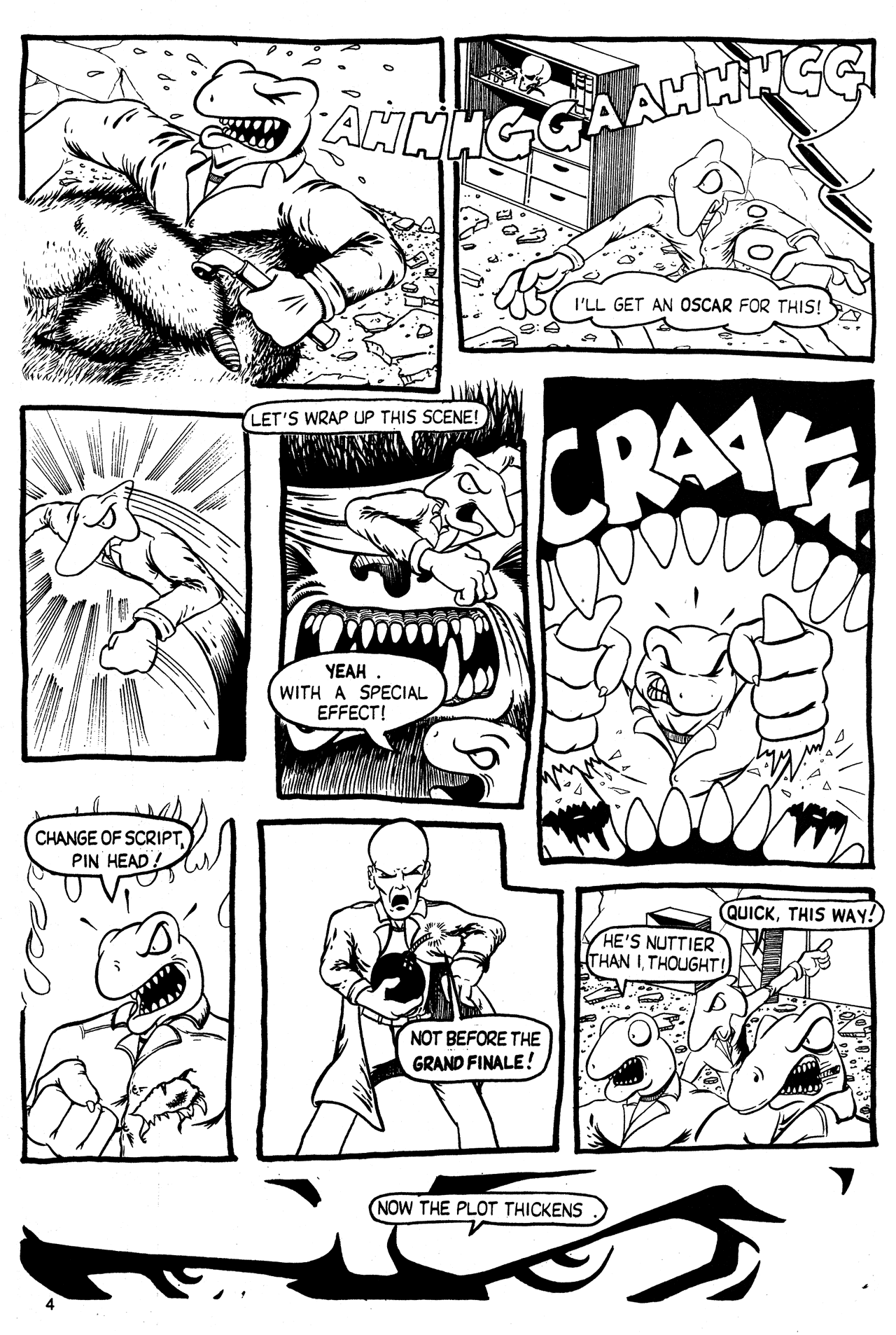 Read online Cold-Blooded Chameleon Commandos comic -  Issue #4 - 4