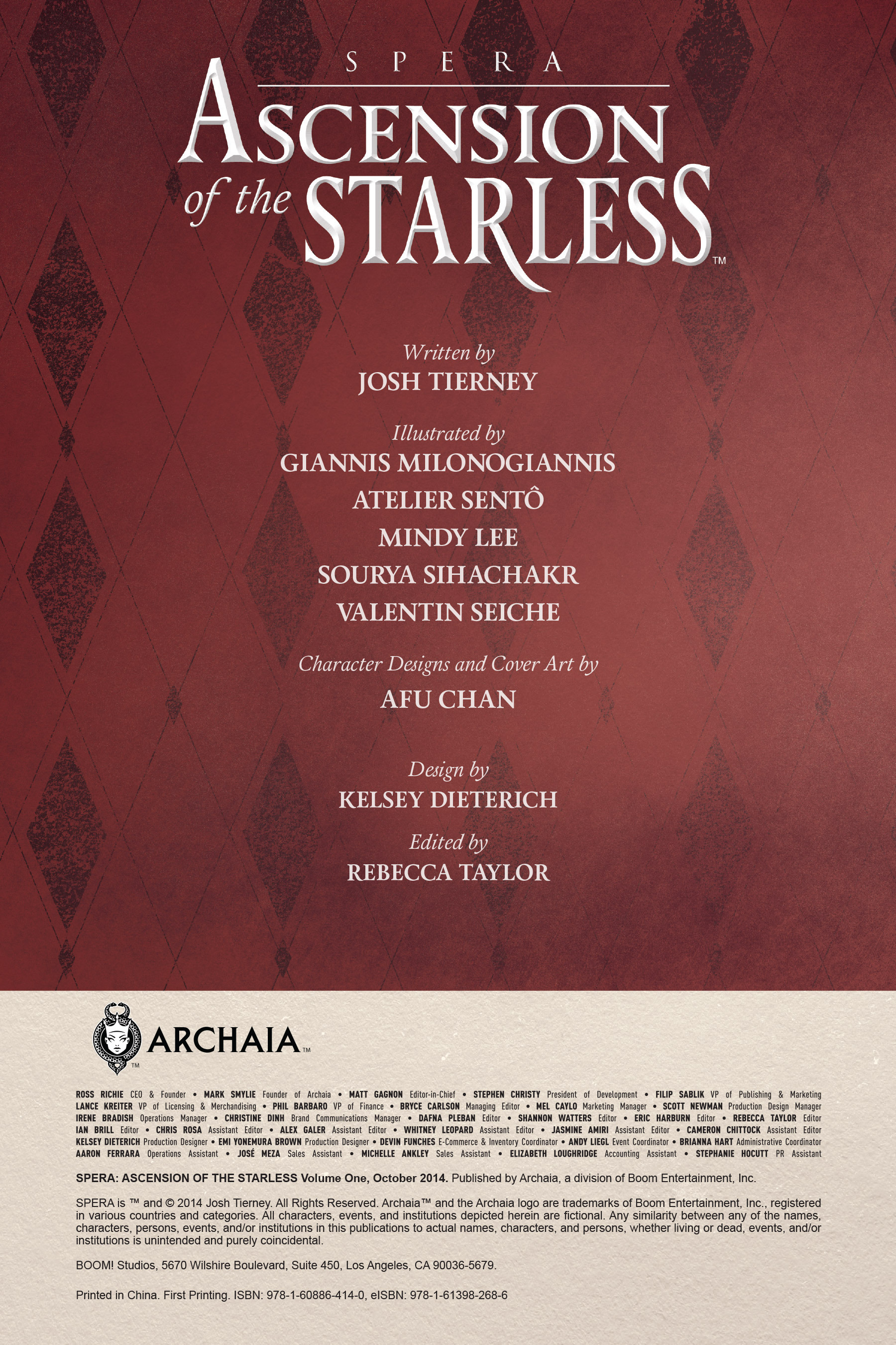 Read online Spera: Ascension of the Starless comic -  Issue # TPB 1 (Part 1) - 3