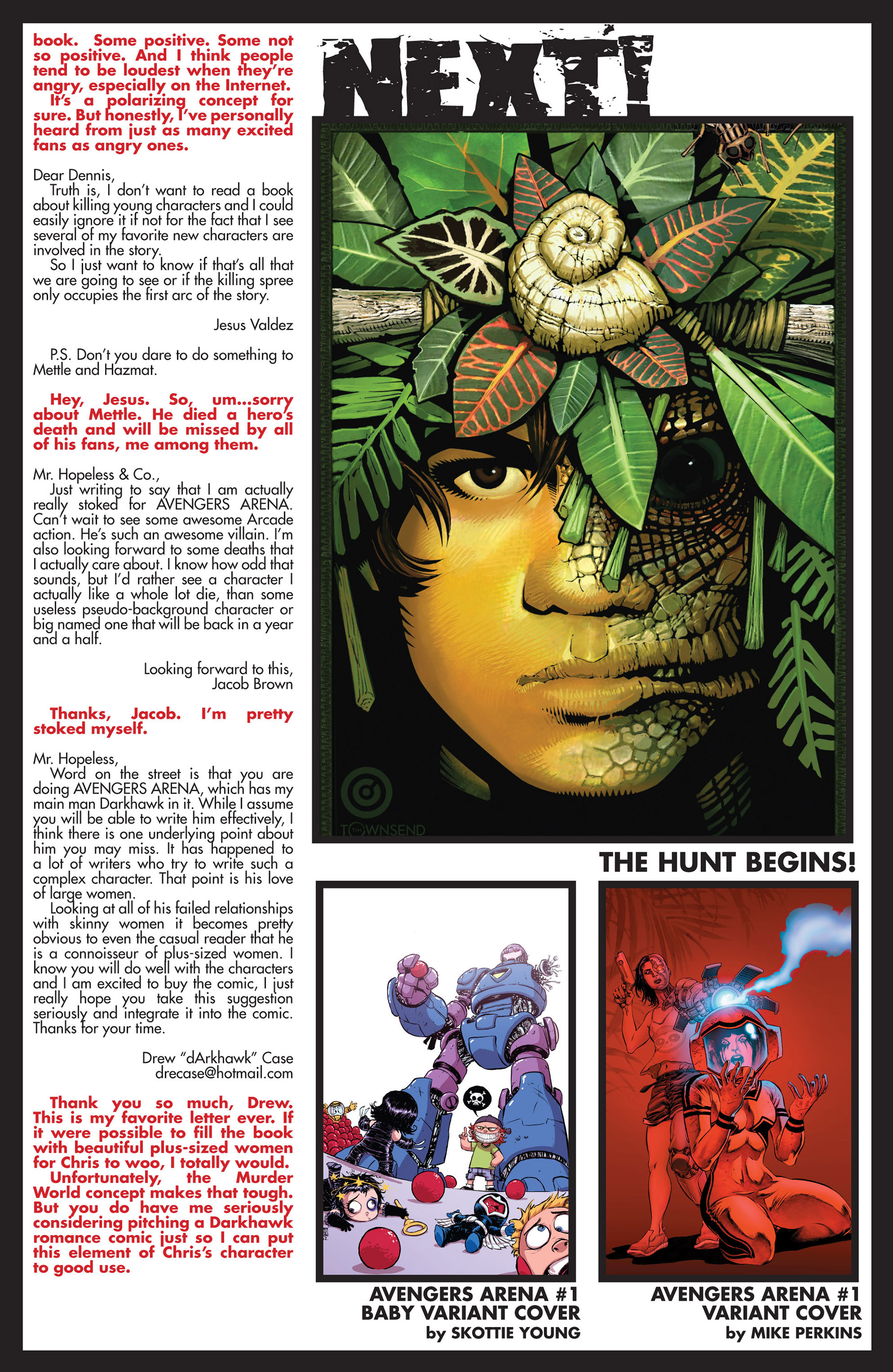 Read online Avengers Arena comic -  Issue #1 - 24