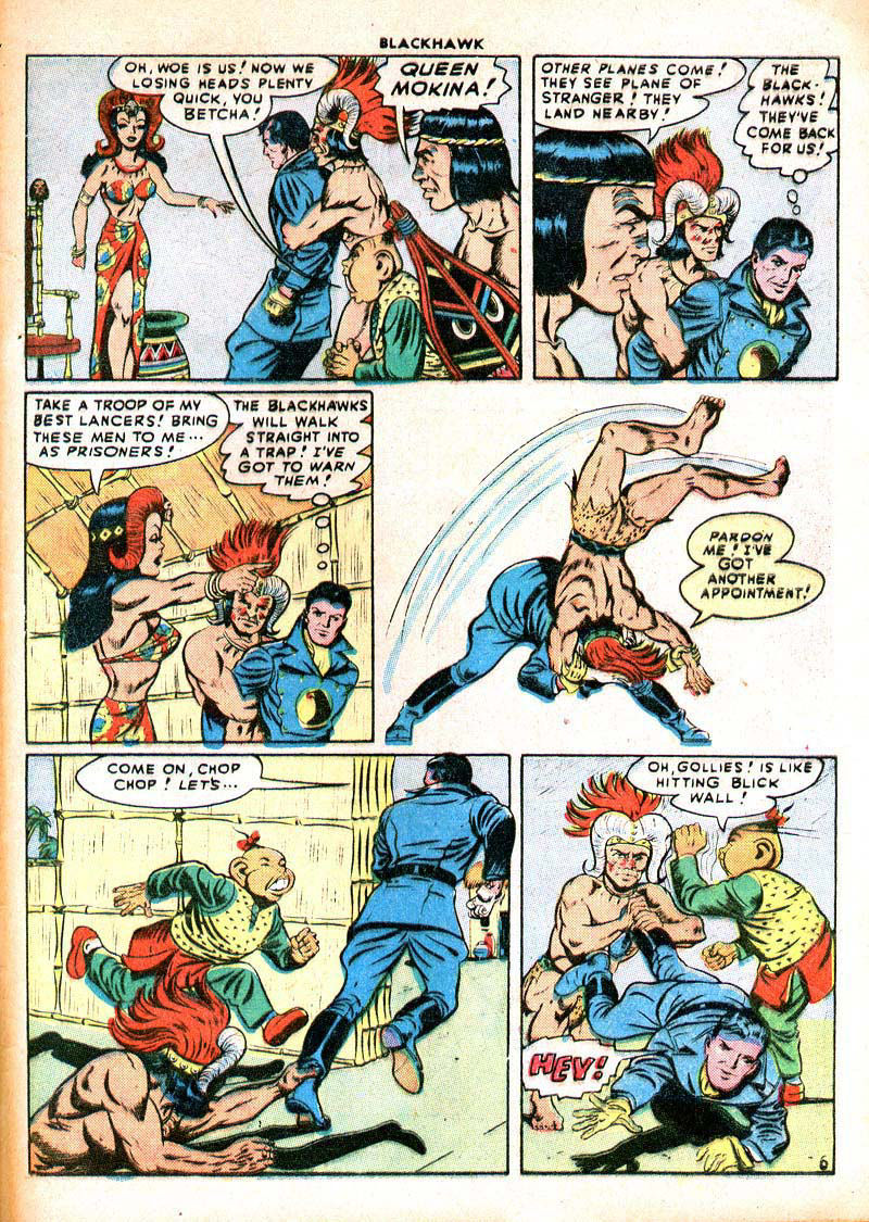 Read online Blackhawk (1957) comic -  Issue #17 - 41