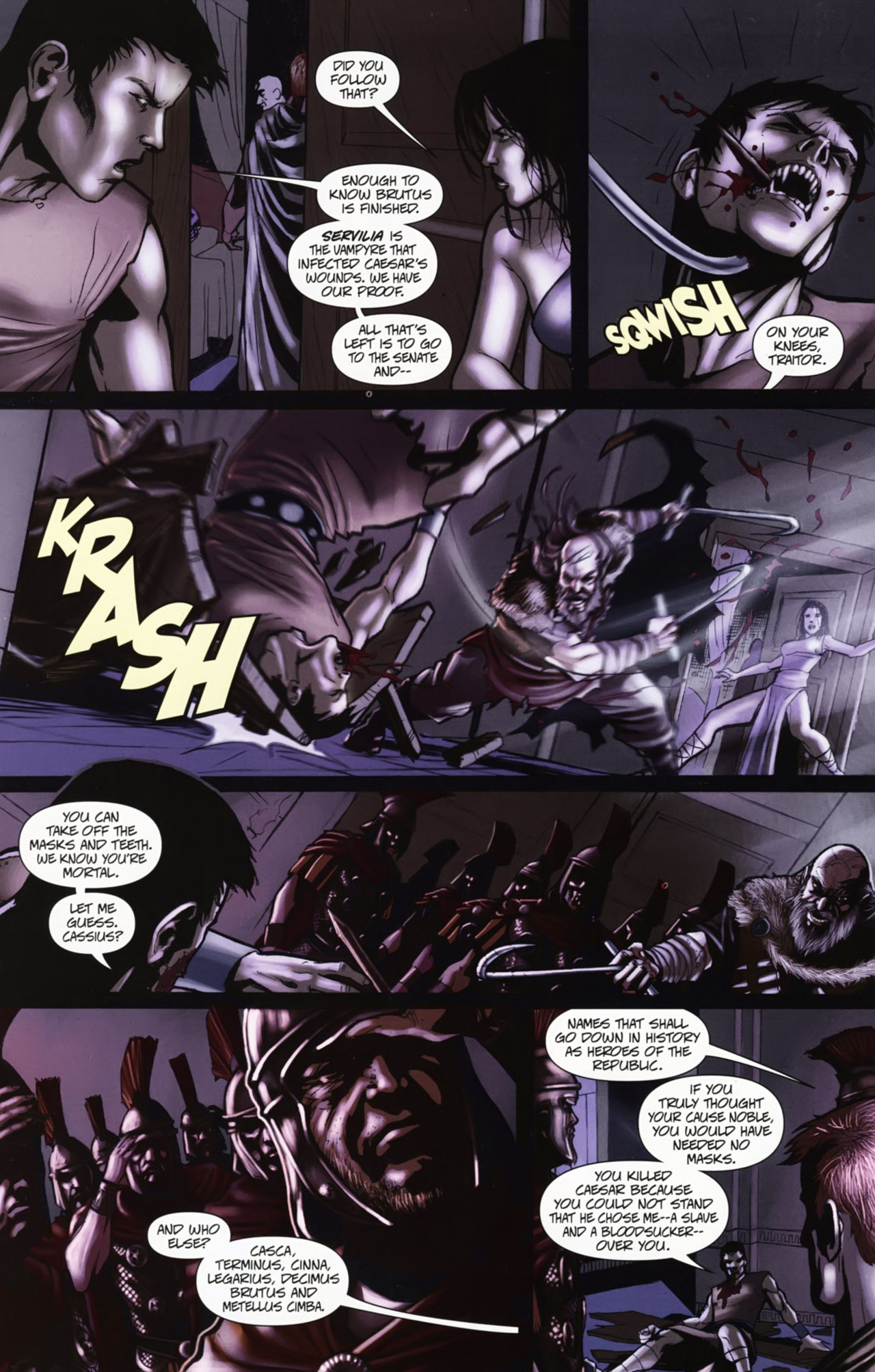 Read online Ides of Blood comic -  Issue #5 - 17