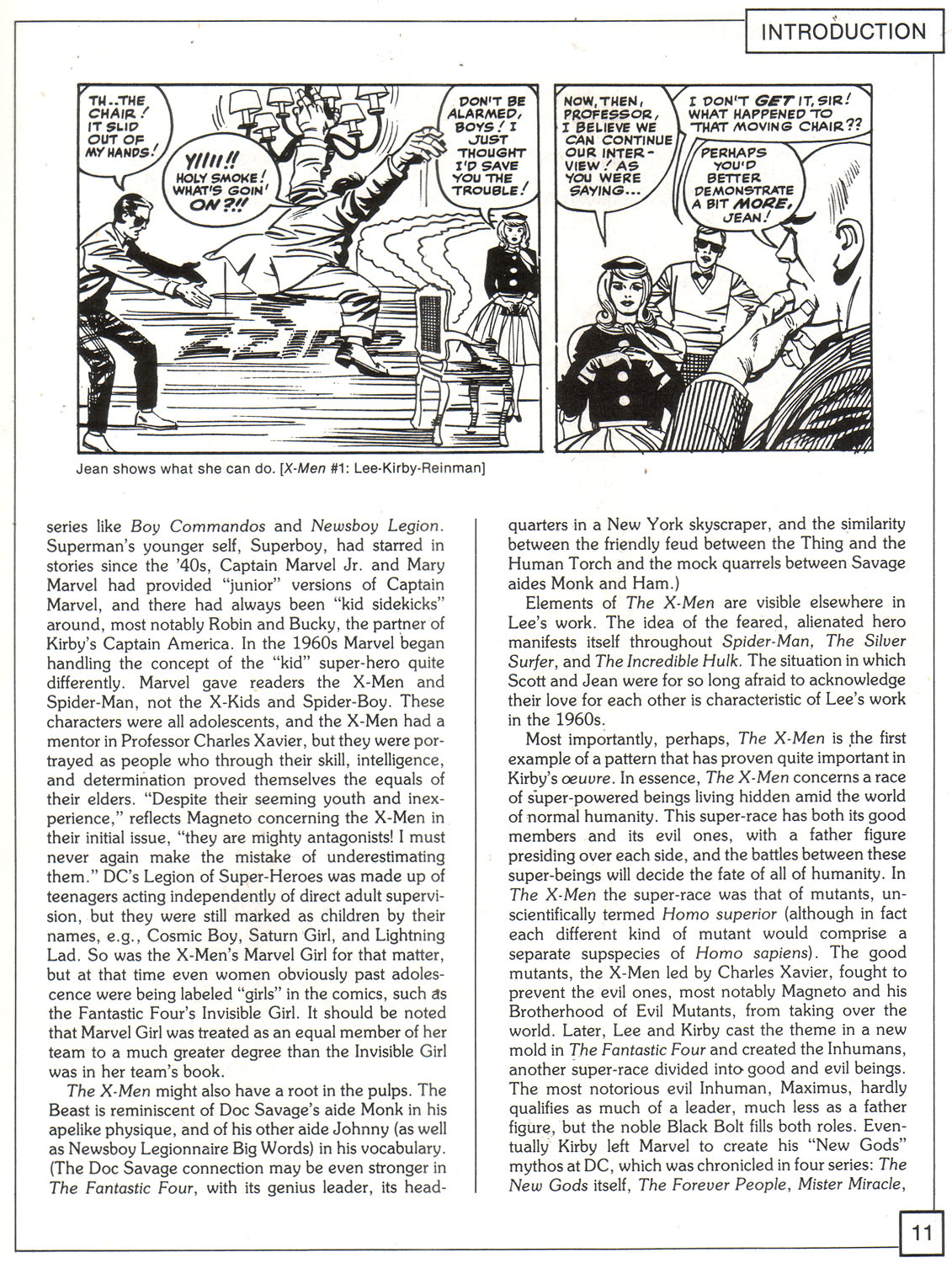 Read online The X-Men Companion comic -  Issue #1 - 11