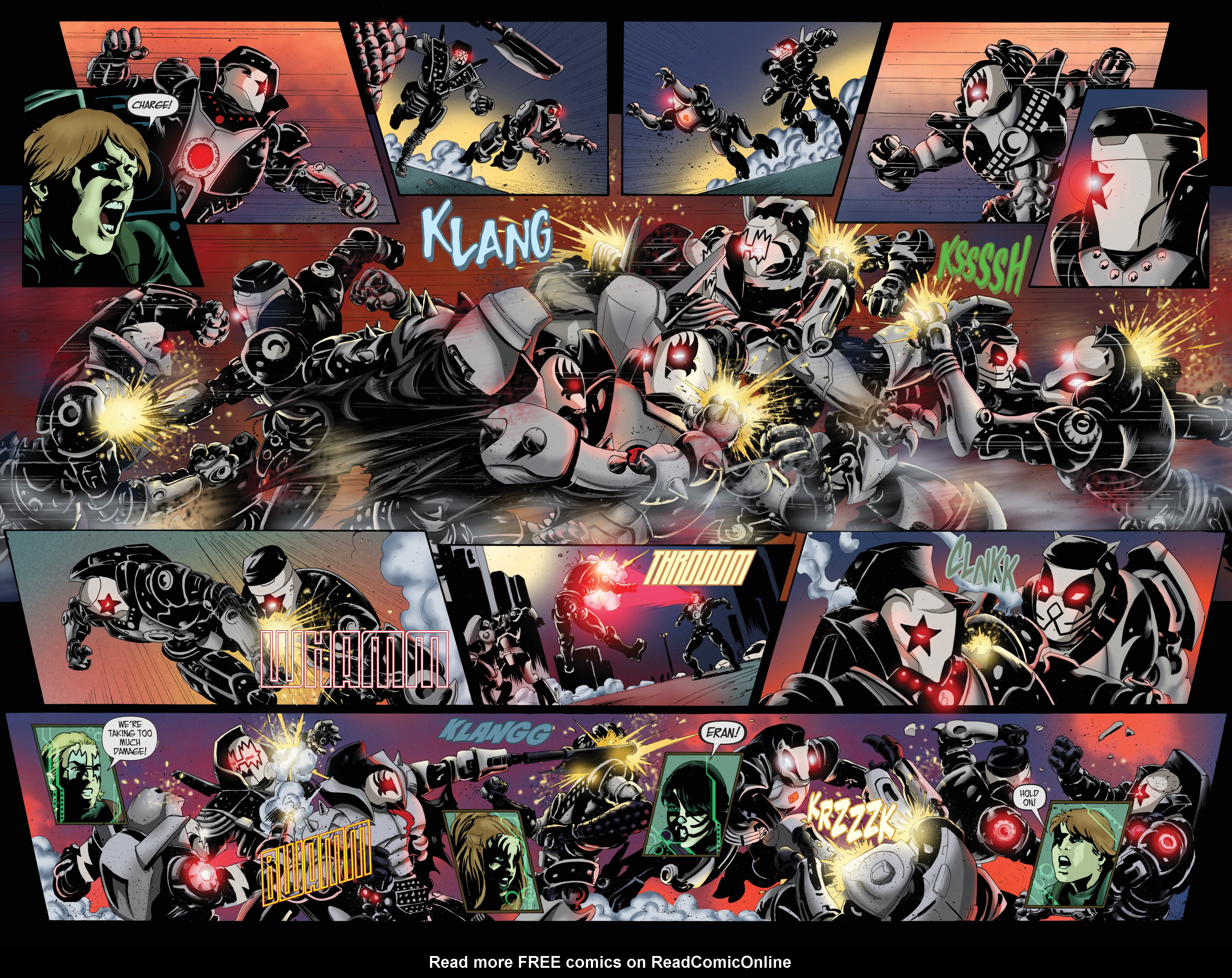 Read online KISS comic -  Issue #4 - 20