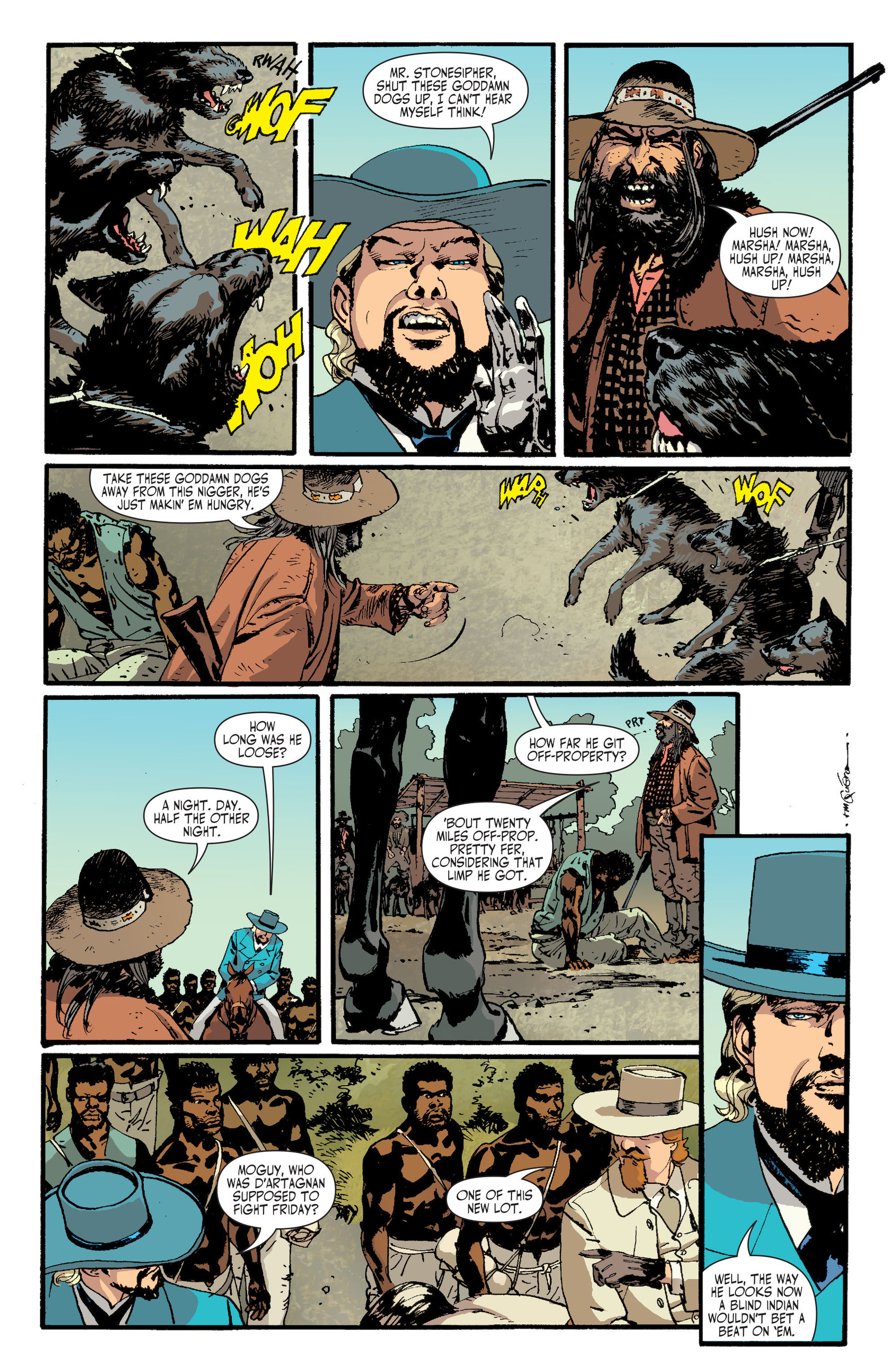 Read online Django Unchained comic -  Issue #4 - 34
