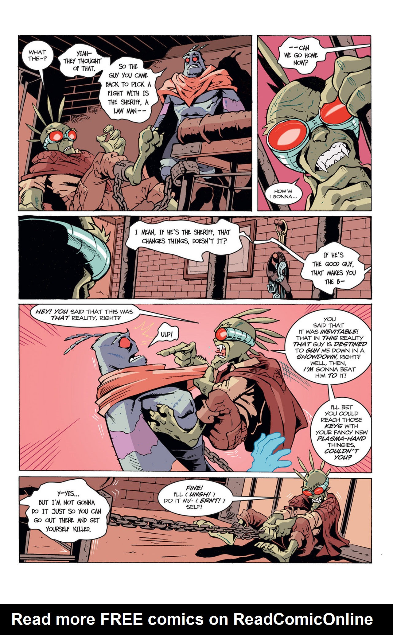 Read online The Perhapanauts: Danger Down Under! comic -  Issue #3 - 25